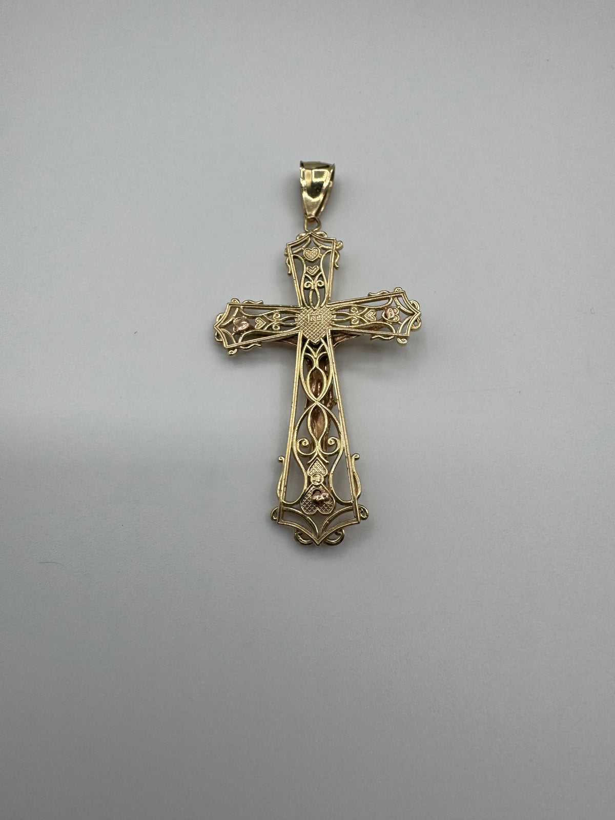 Crucifix-2 Inch (TWO TONE)