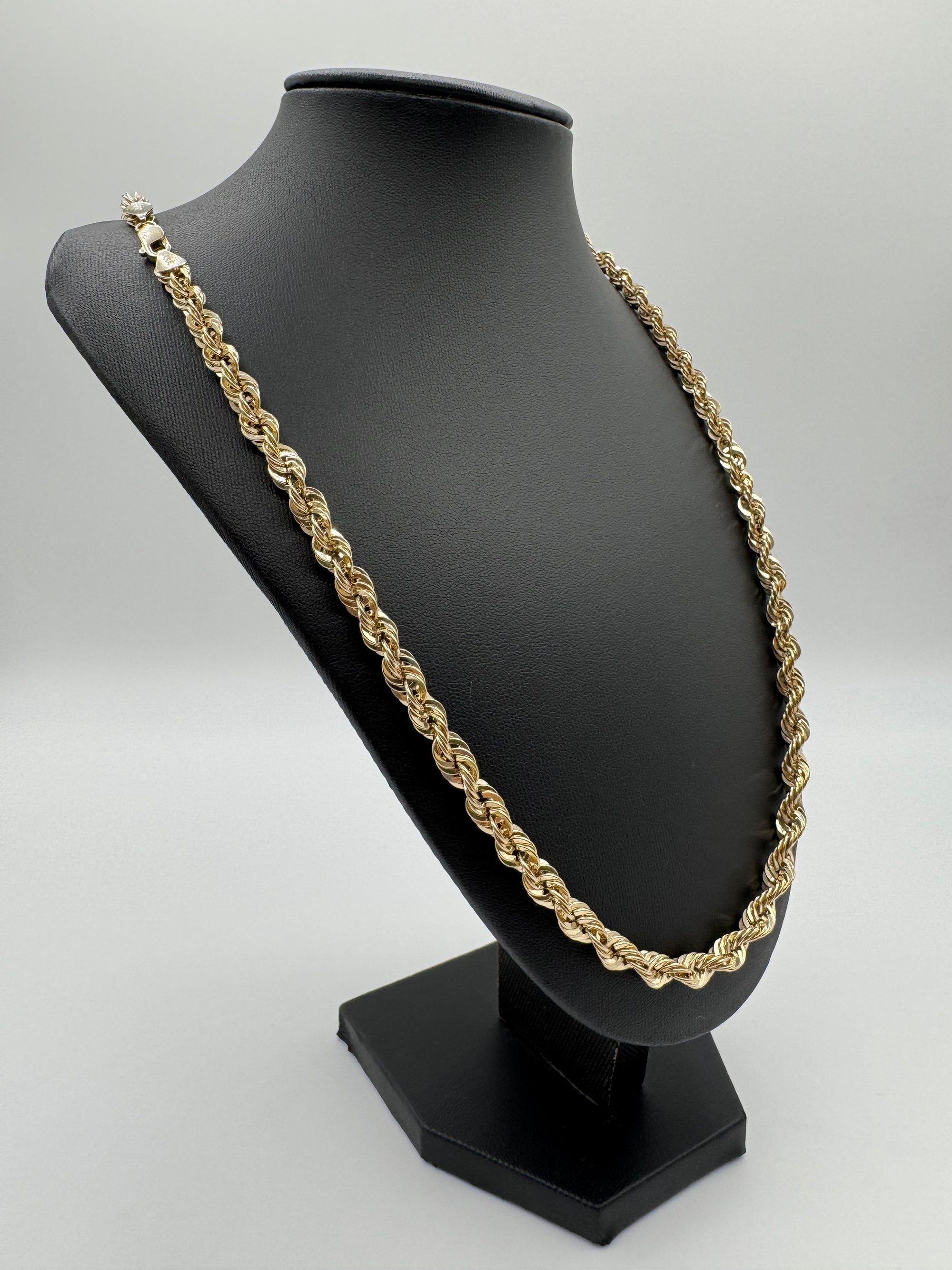 6.3mm Rope Chain 26 inches (HOLLOW)
