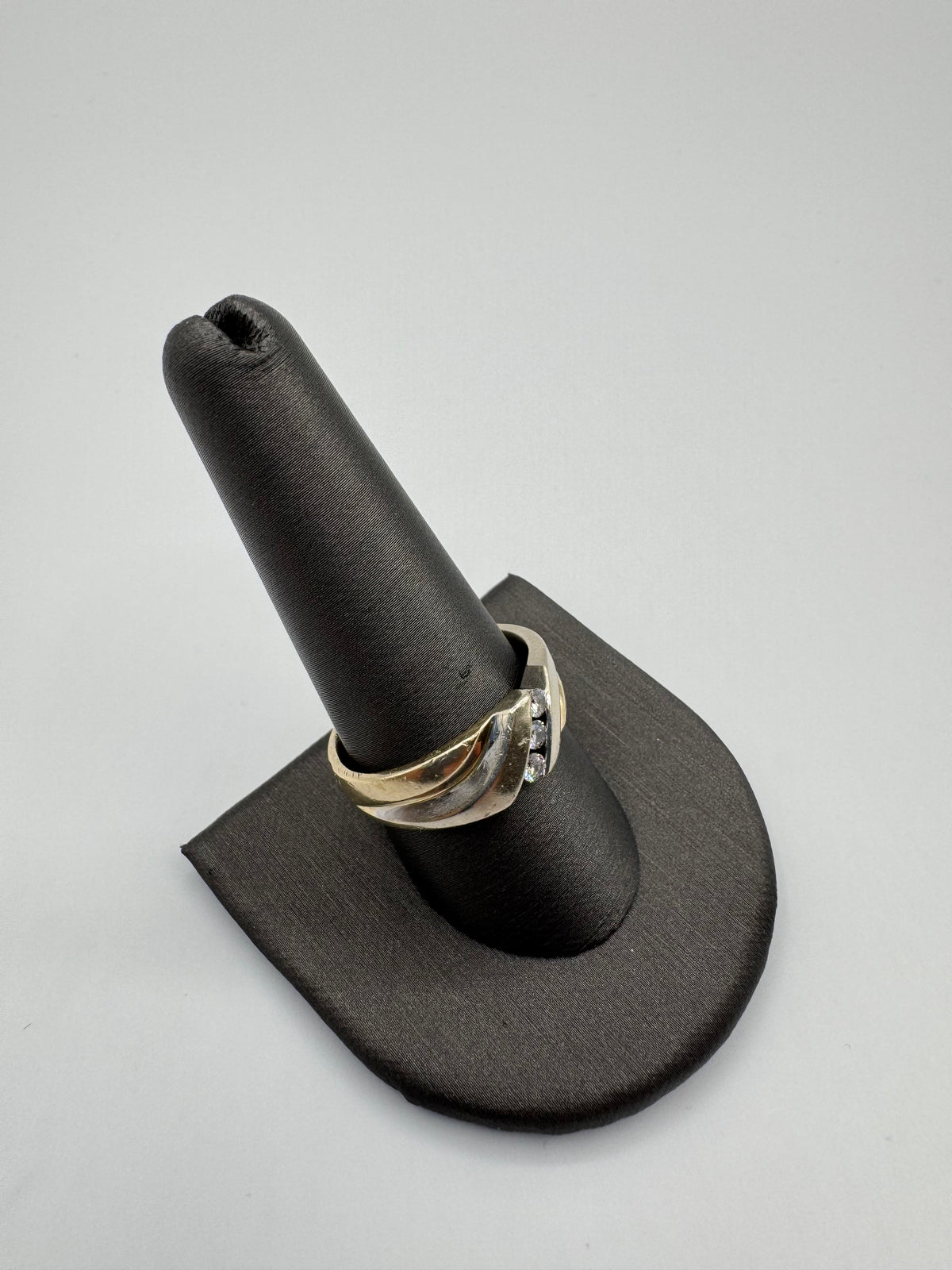 Two Tone Ring (DIAMOND)-Size 9.5