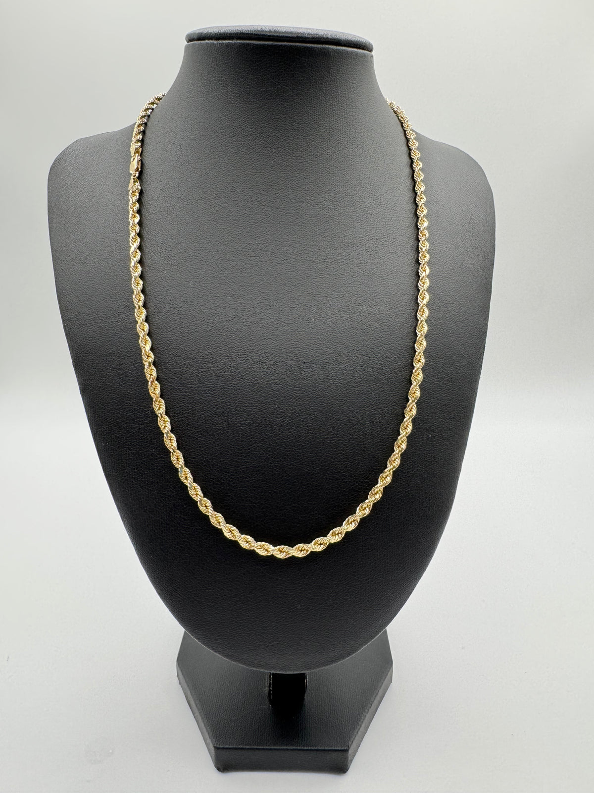 3.5mm Rope Chain 20 inches (DIAMOND CUT)