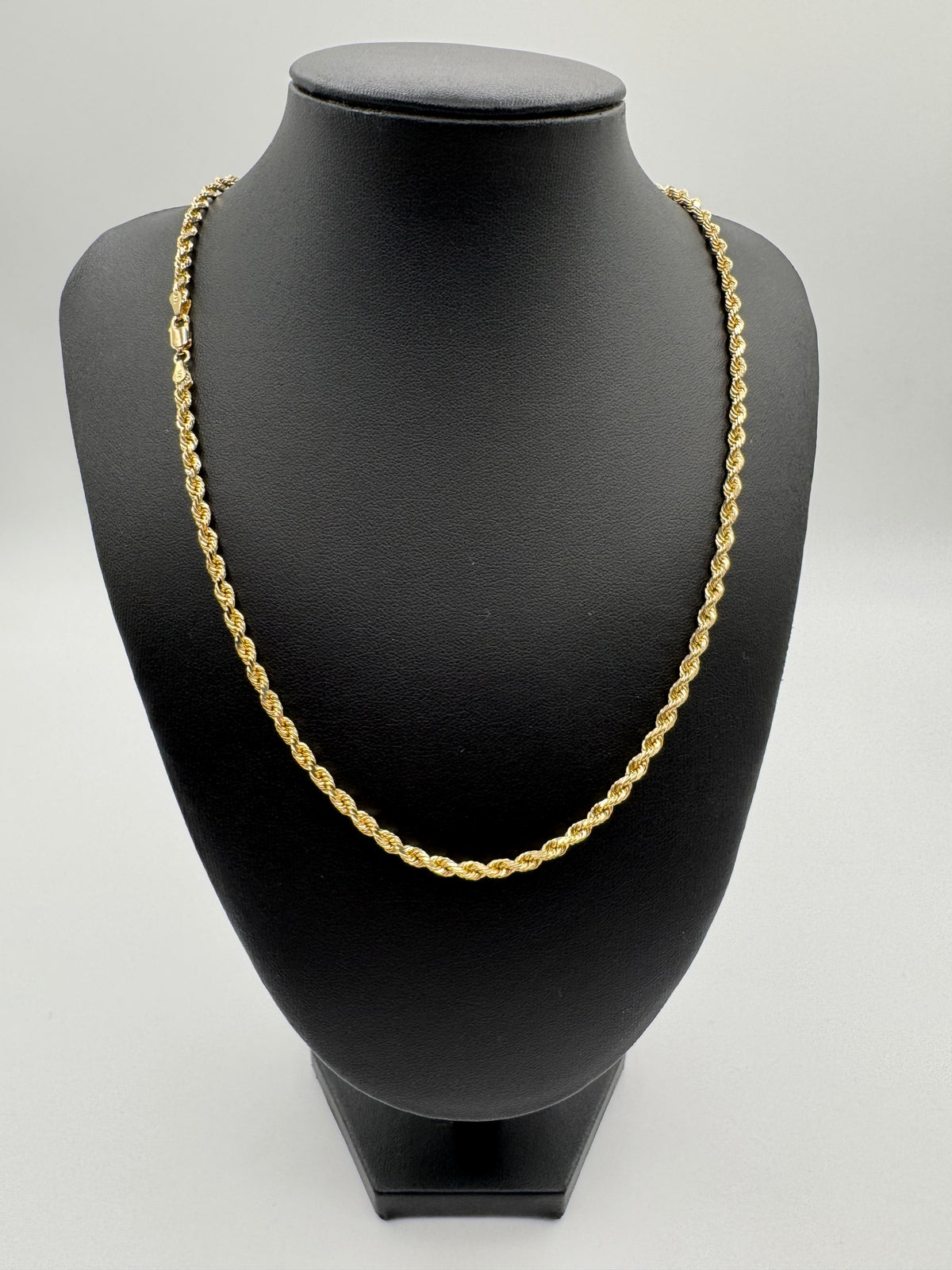 3.5mm Rope Chain 20 inches (DIAMOND CUT)