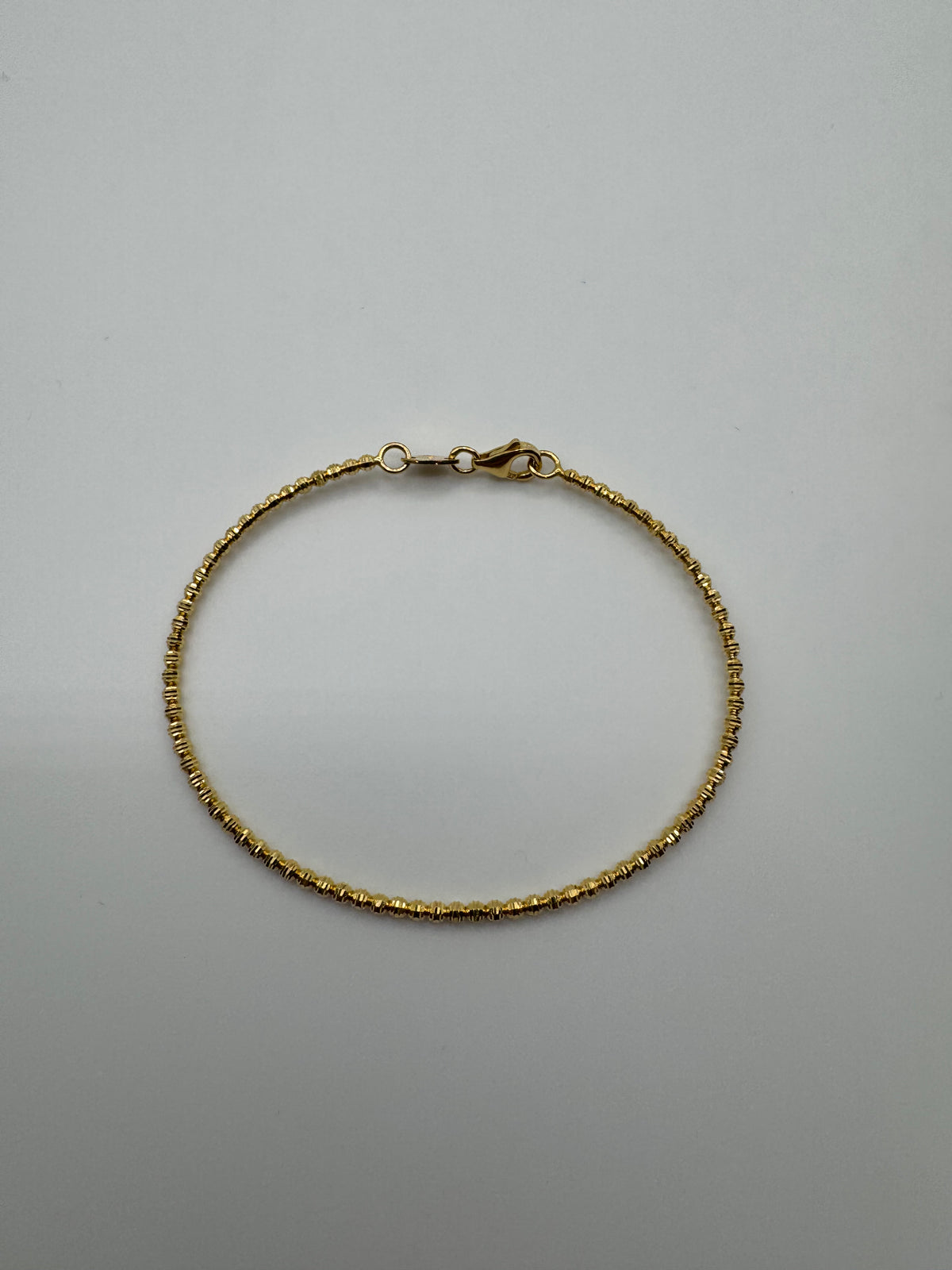 2mm Moon Cut Bracelet (2 1/3 inches set size)