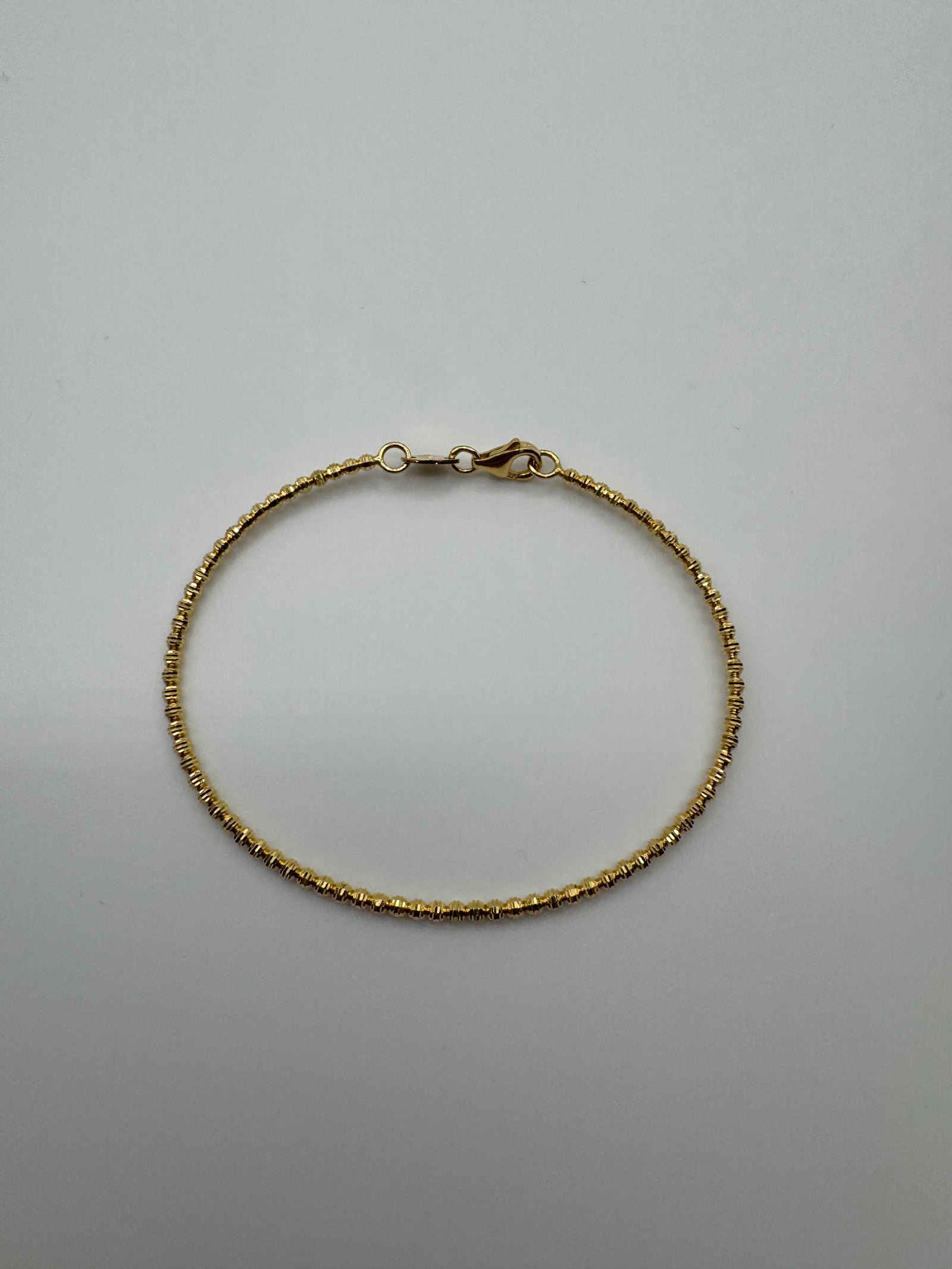 2mm Moon Cut Bracelet (2 1/3 inches set size)