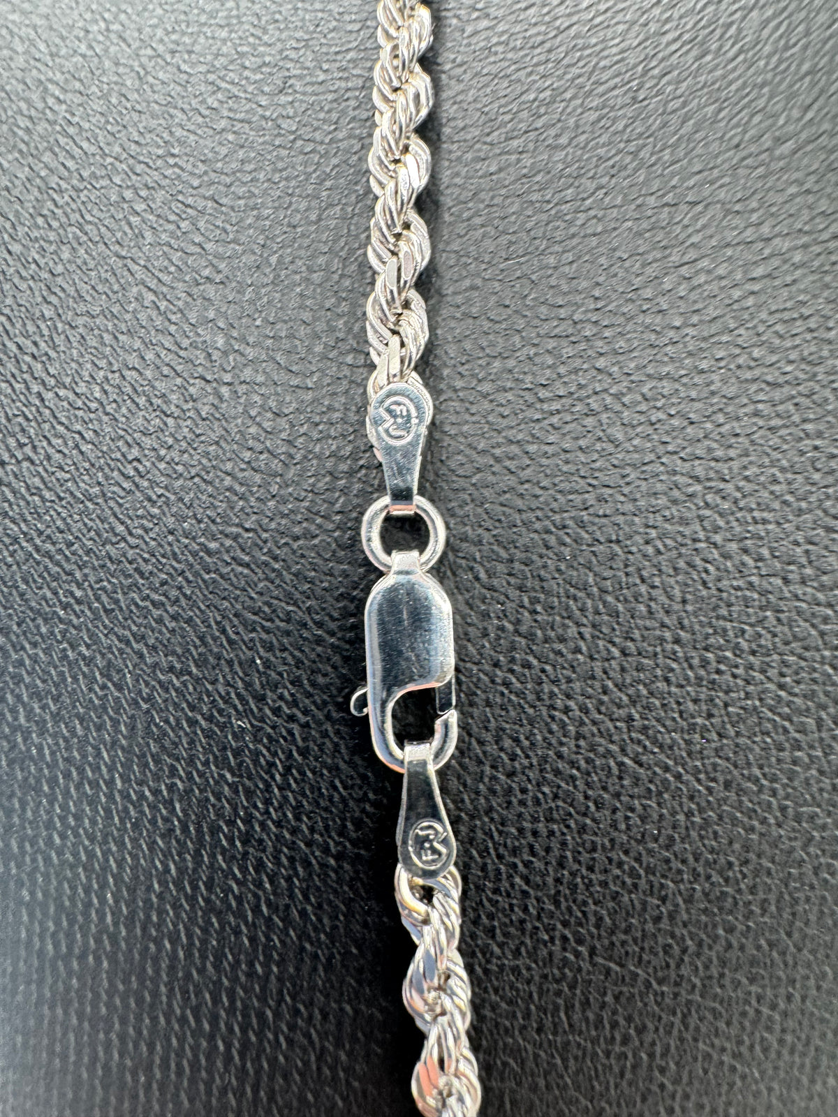 3MM Rope Chain 22 inches (DIAMOND CUT)