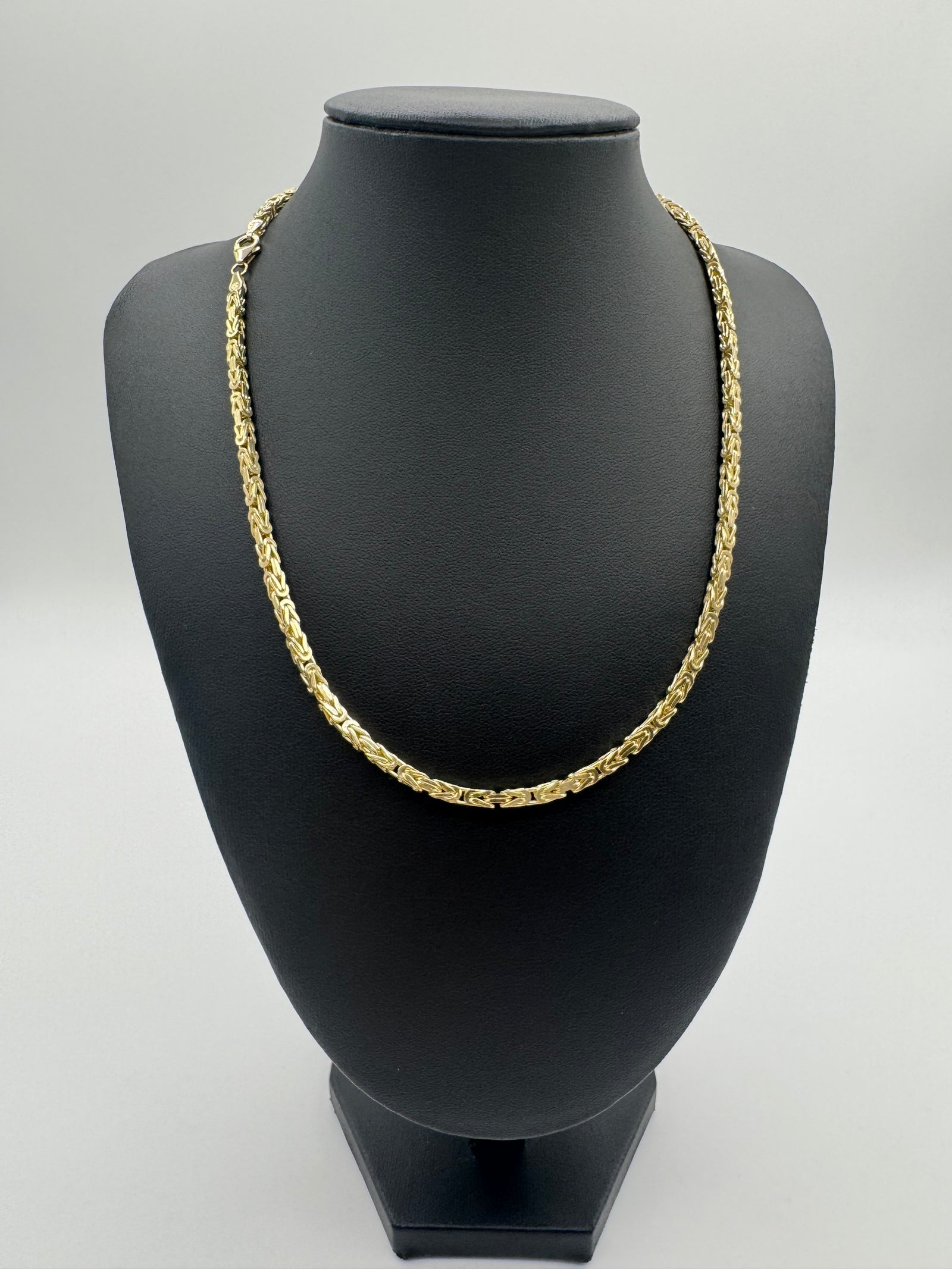 3mm Byzantine Chain 18 inches