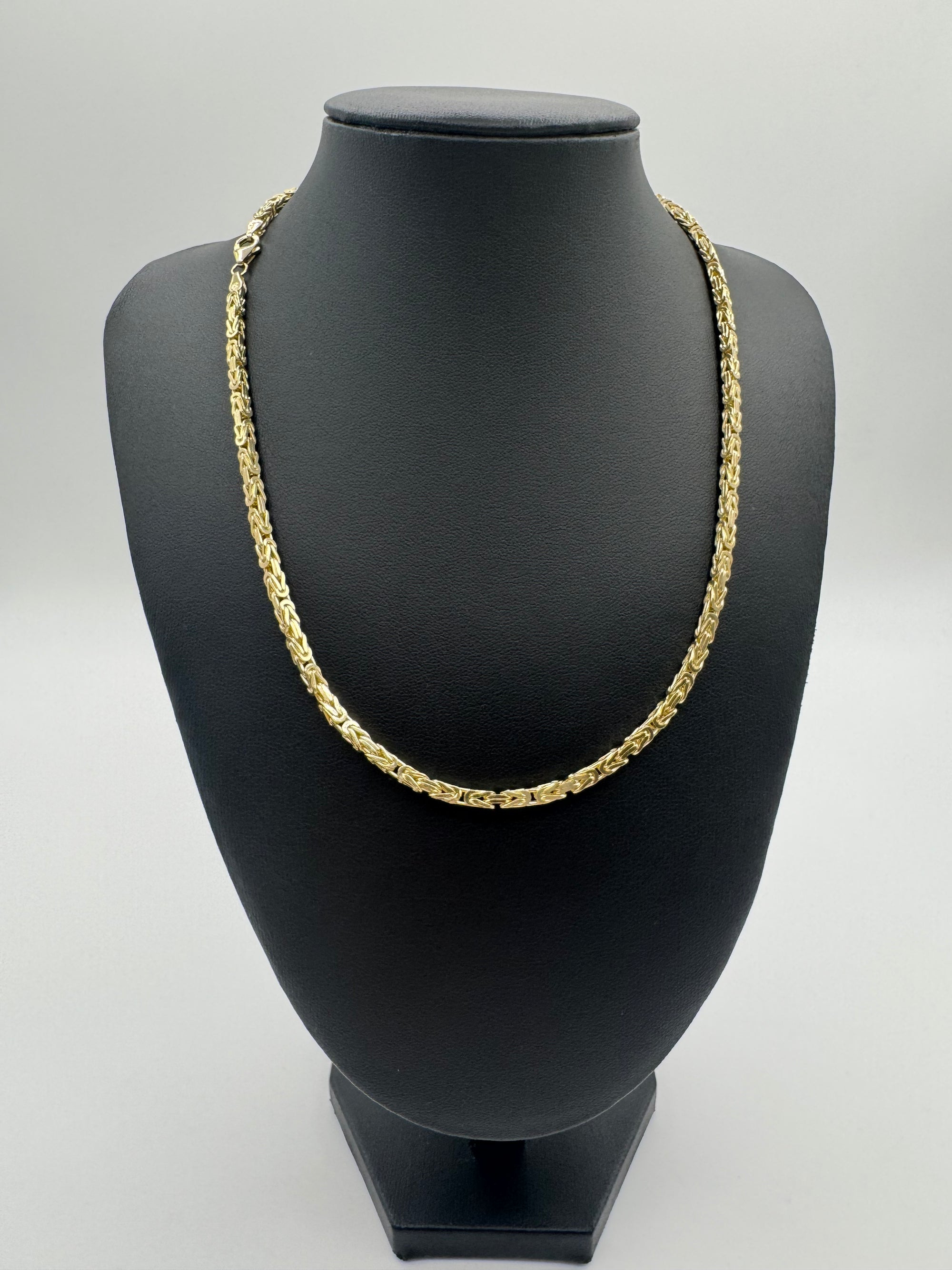 3mm Byzantine Chain 18 inches