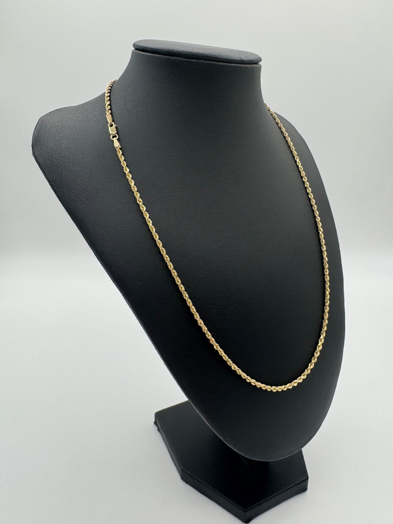 2.5mm Rope Chain 20 inches (DIAMOND CUT)