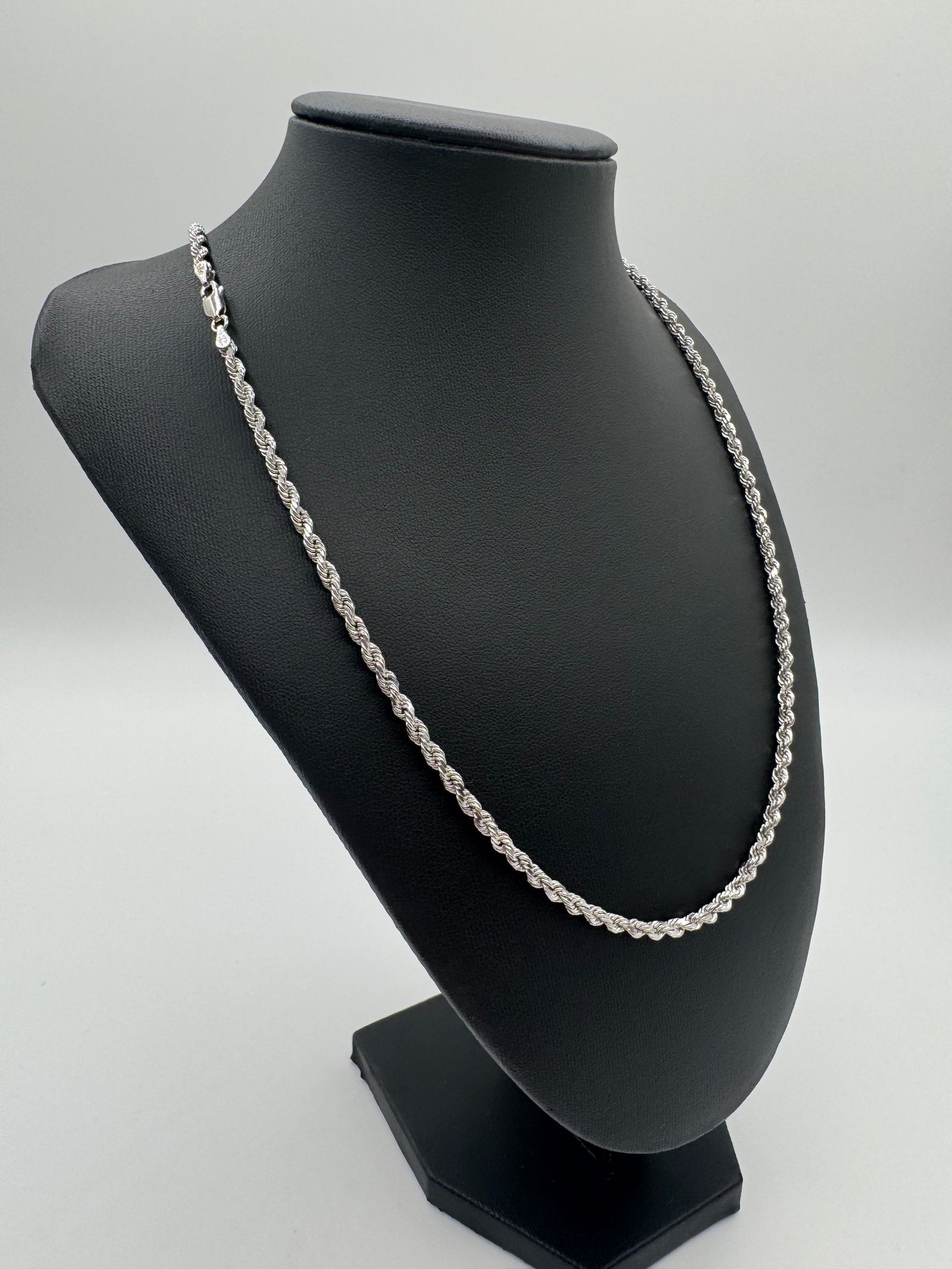 3.5mm Rope Chain 26 inches (DIAMOND CUT)