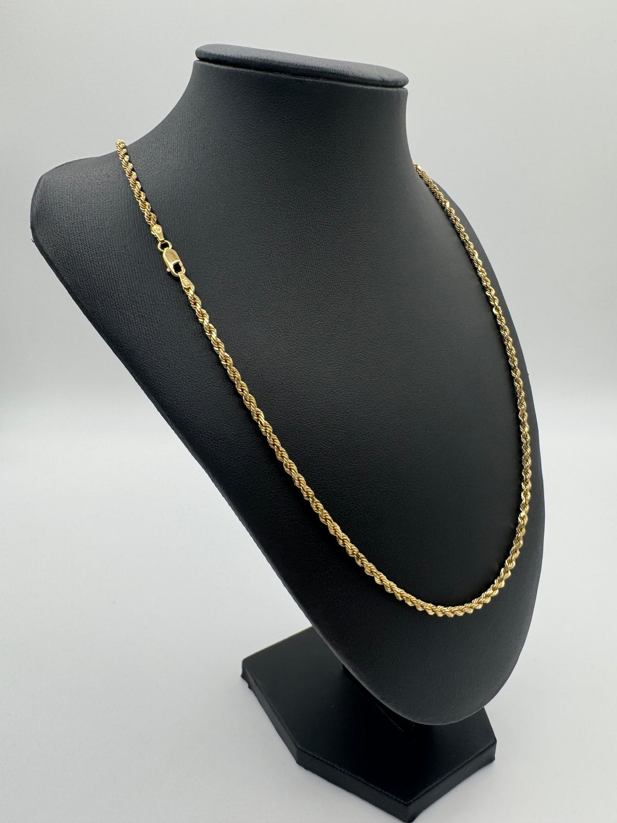 3mm Rope Chain 22 inches (DIAMOND CUT)