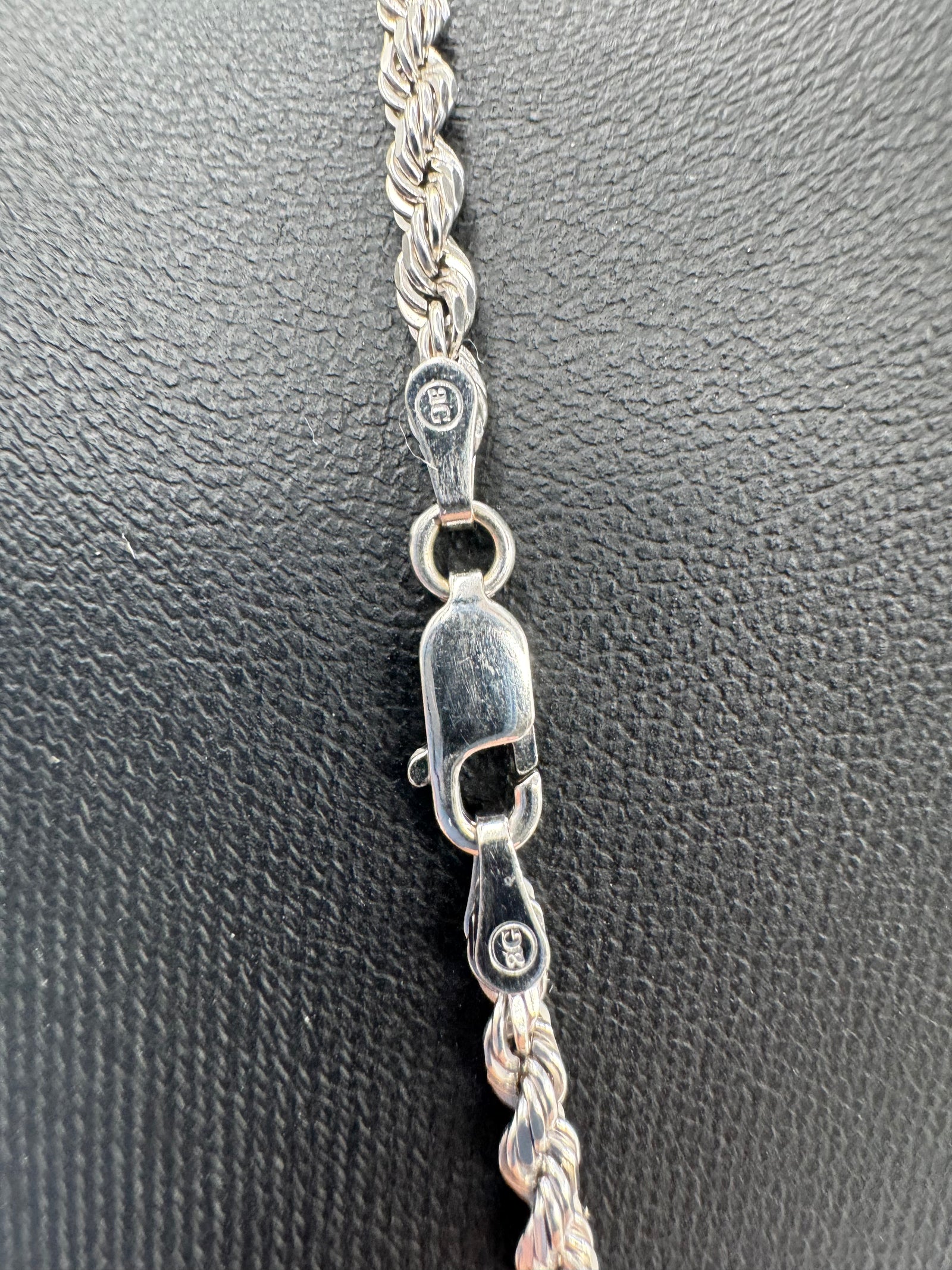 3MM Rope Chain 22 inches (DIAMOND CUT)