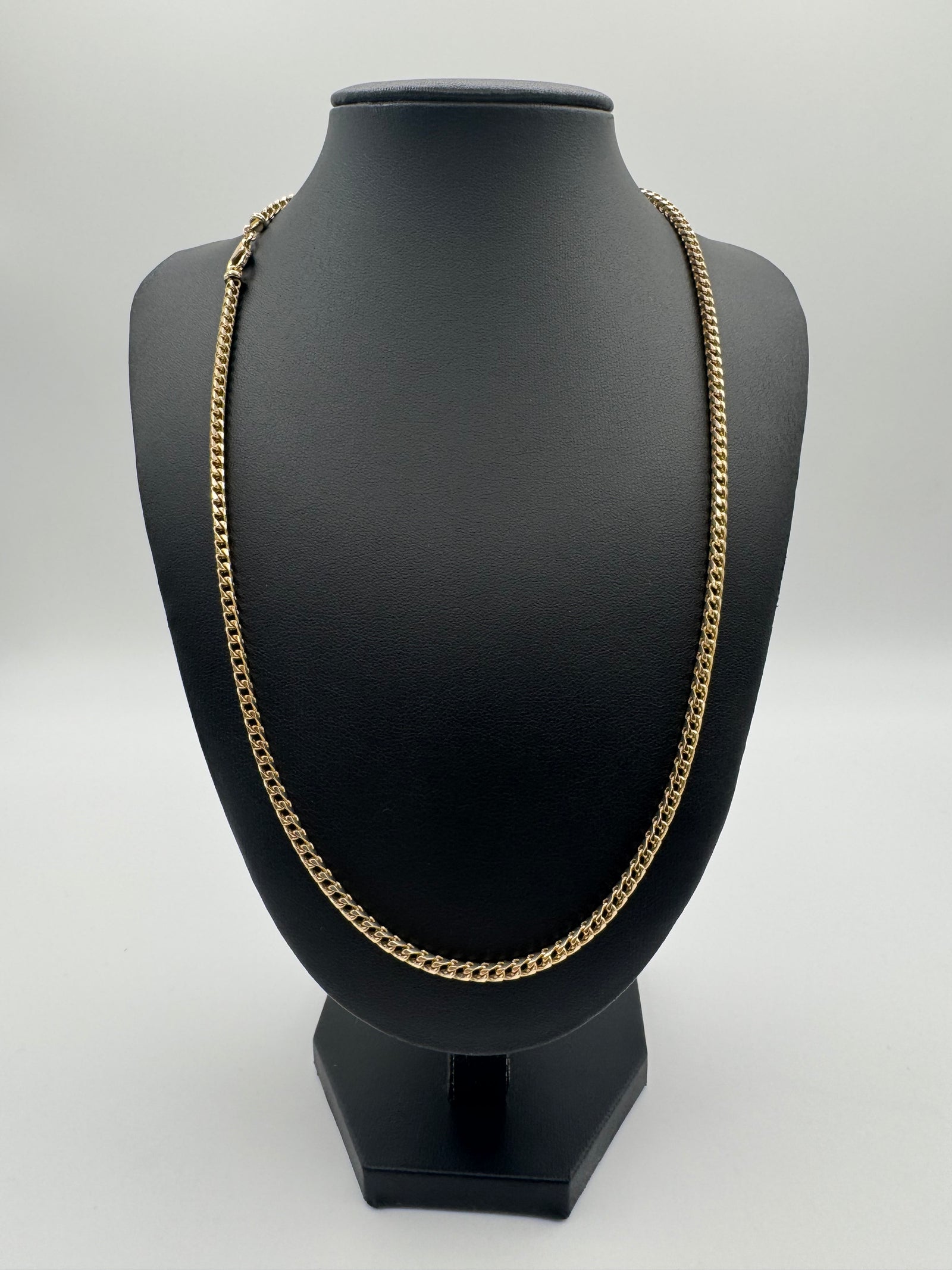 3mm Franco Chain 22 inches (PLAIN) JACOJE STAMPED