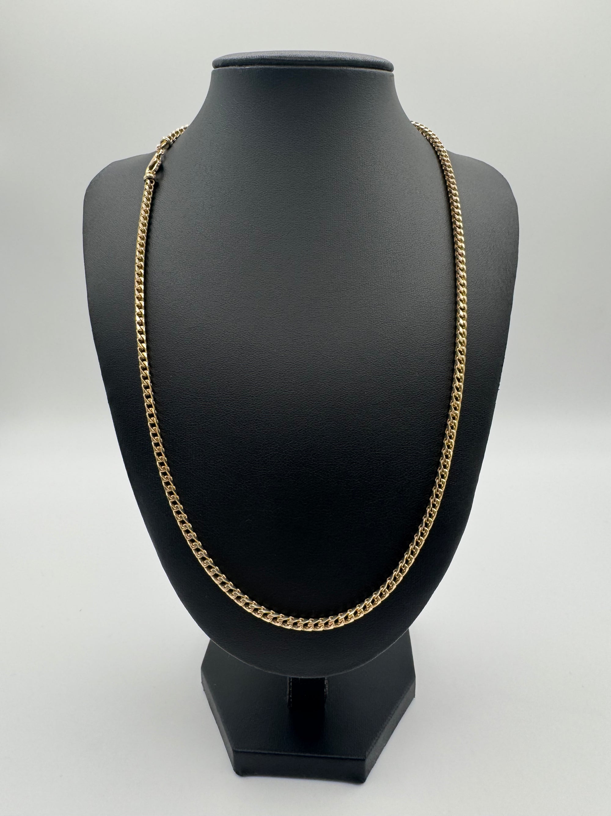 3mm Franco Chain 22 inches (PLAIN) JACOJE STAMPED