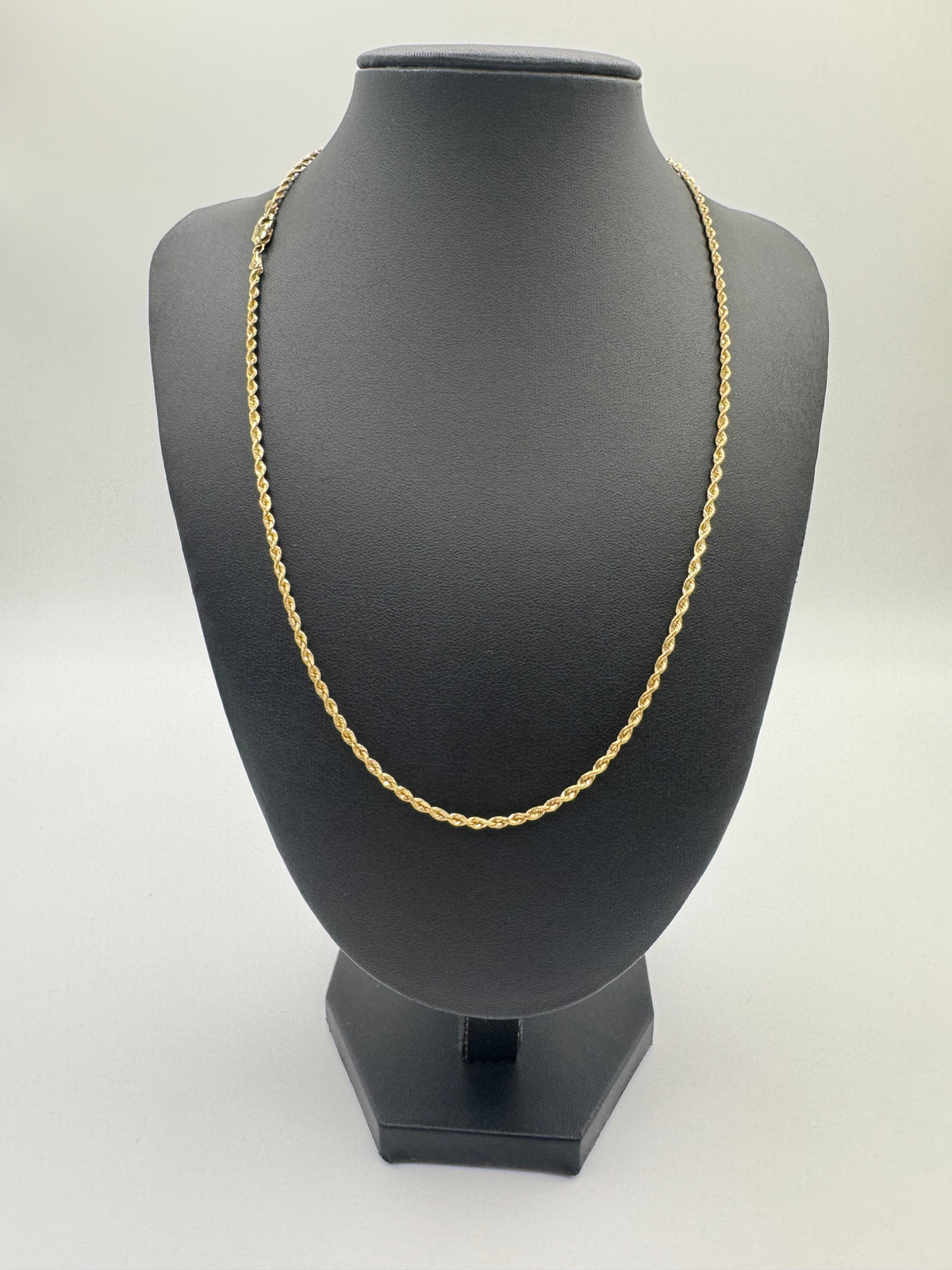 2MM ROPE CHAIN 20 INCHES (DIAMOND CUT)