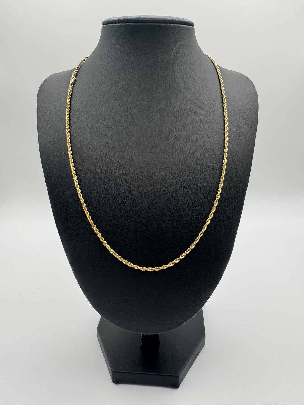 2MM ROPE CHAIN 20 INCHES (DIAMOND CUT)