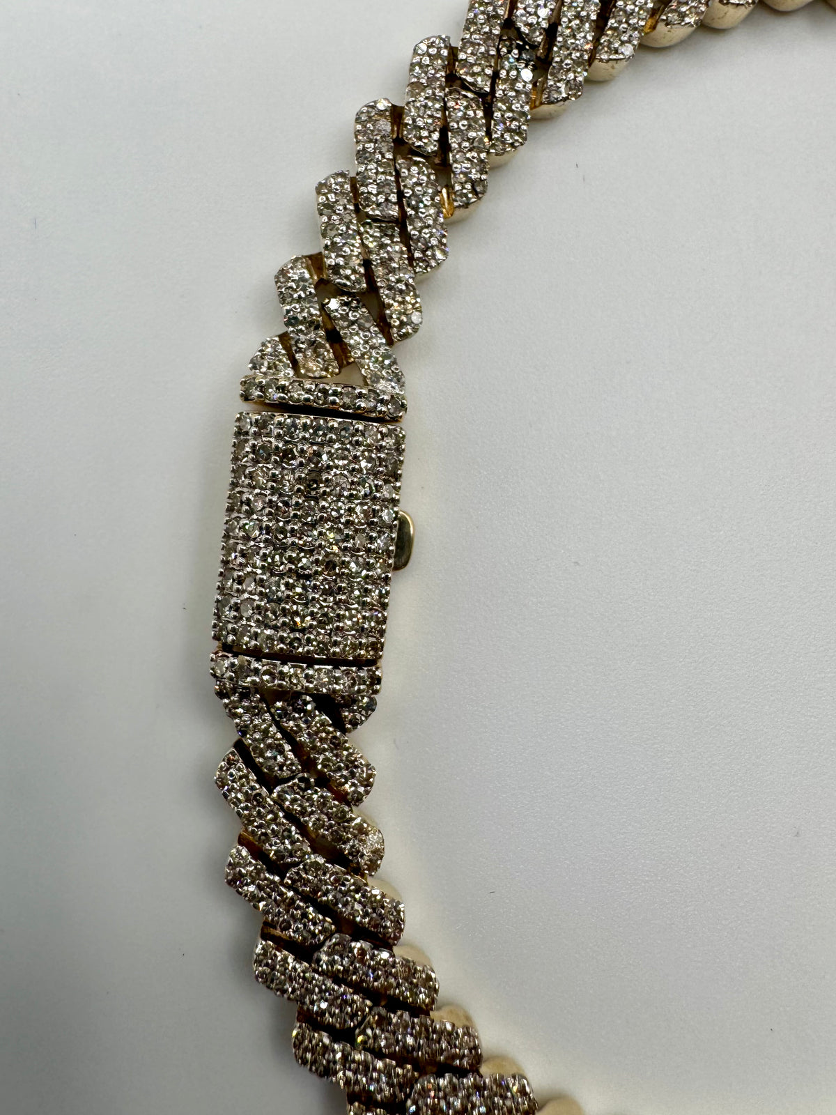 8MM Miami Cuban Link 8.5 inches (DIAMOND)