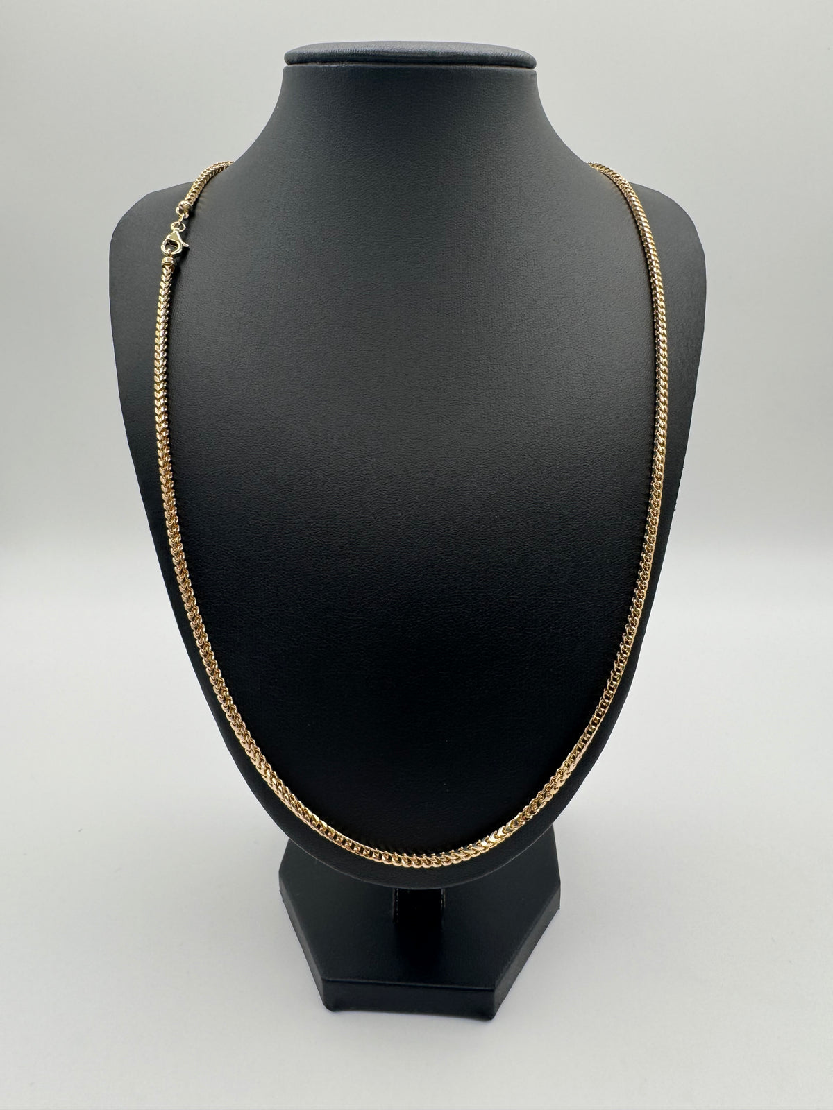 2.5mm Franco Chain 24 inches (PLAIN) JACOJE STAMPED