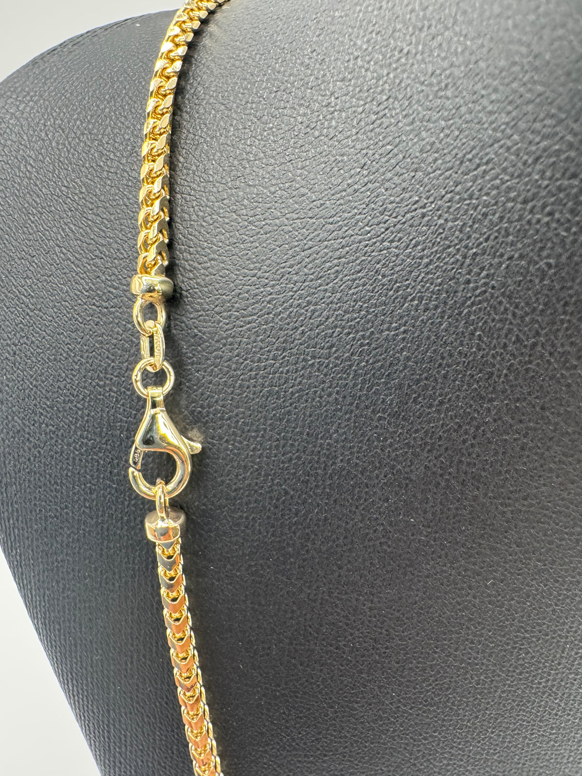 2.5mm Franco Chain 24 inches (PLAIN) JACOJE STAMPED