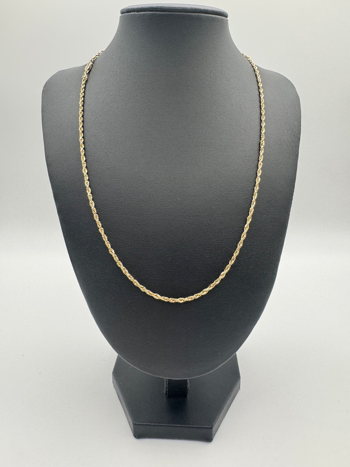 2MM ROPE CHAIN 20 INCHES (DIAMOND CUT)