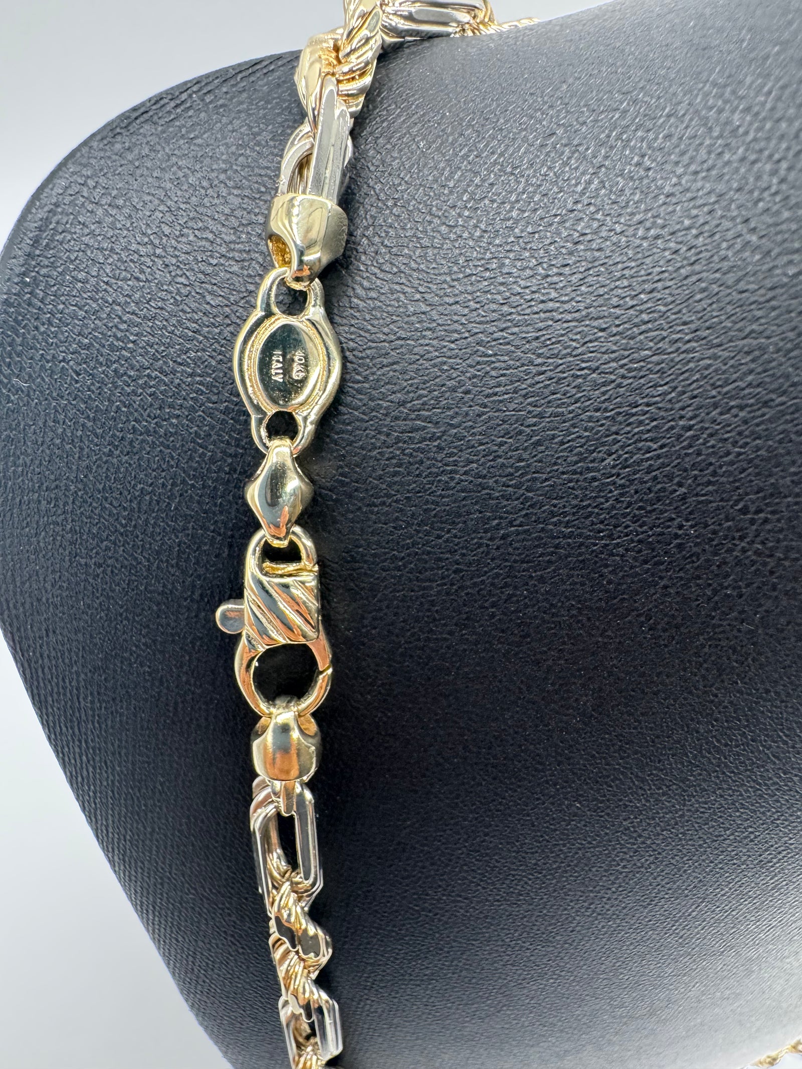 6mm Figarope 24 inches TWO TONE (YELLOW/WHITE)