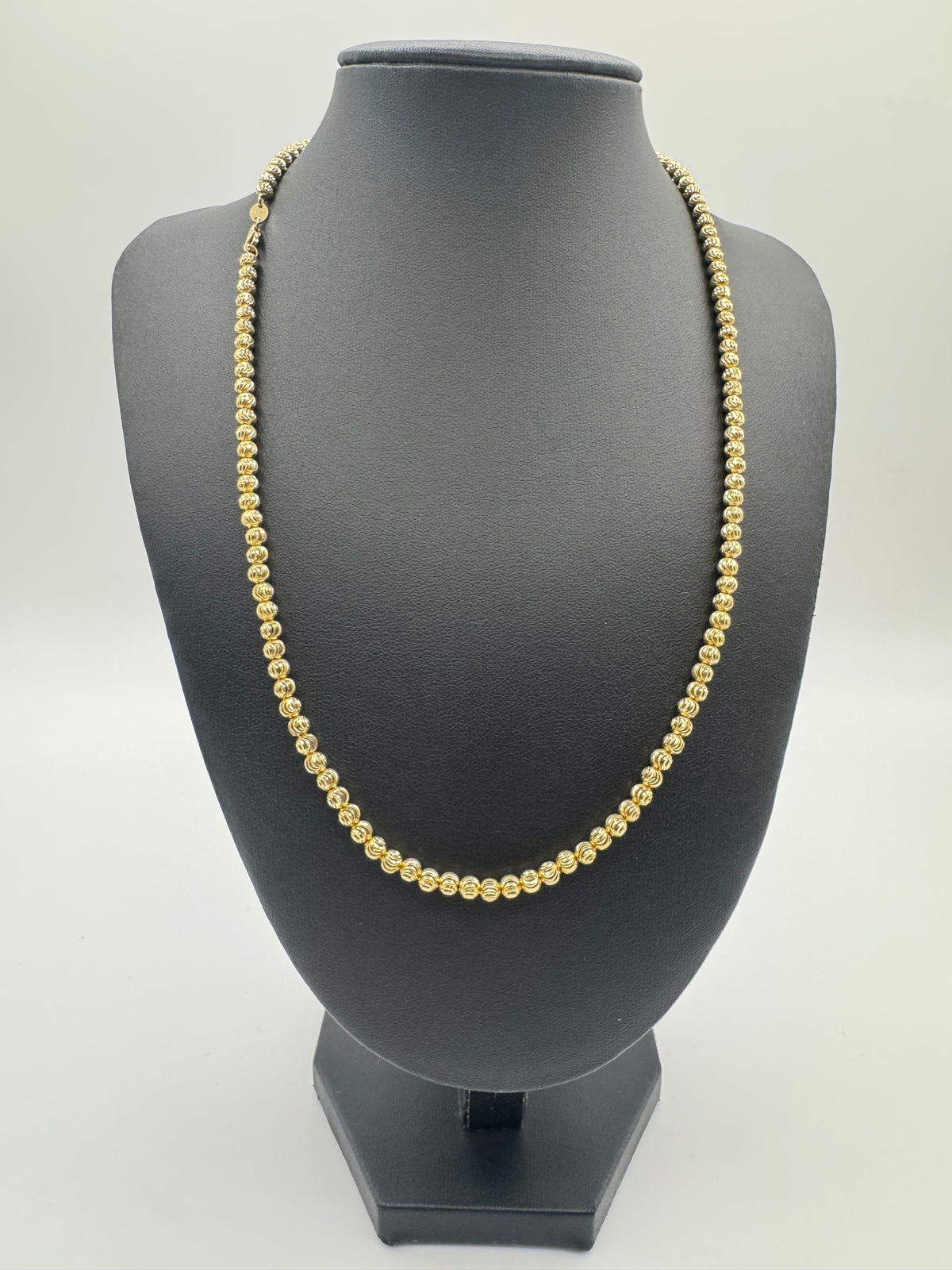 4mm Moon Cut Chain 20 inches