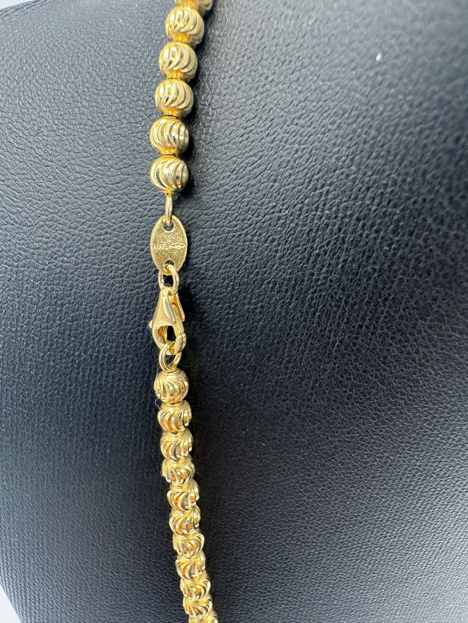 4mm Moon Cut Chain 20 inches