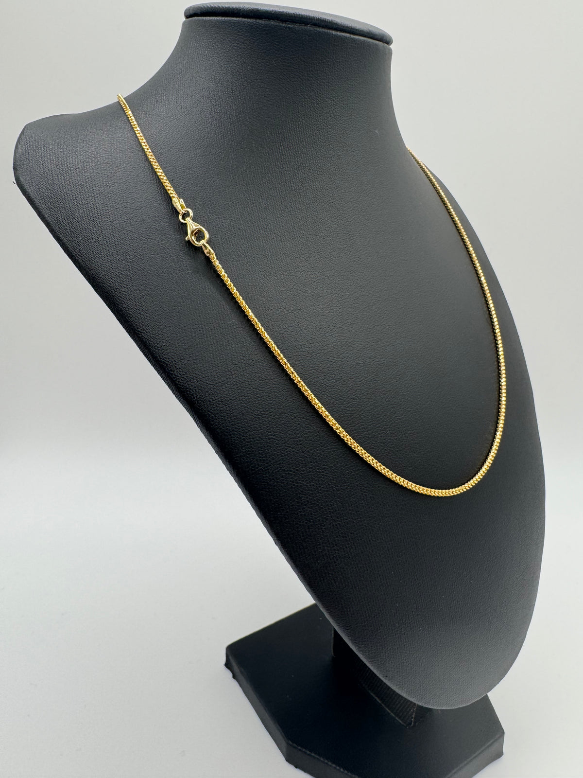 1.5mm Franco Chain 18 inches (DIAMOND CUT)