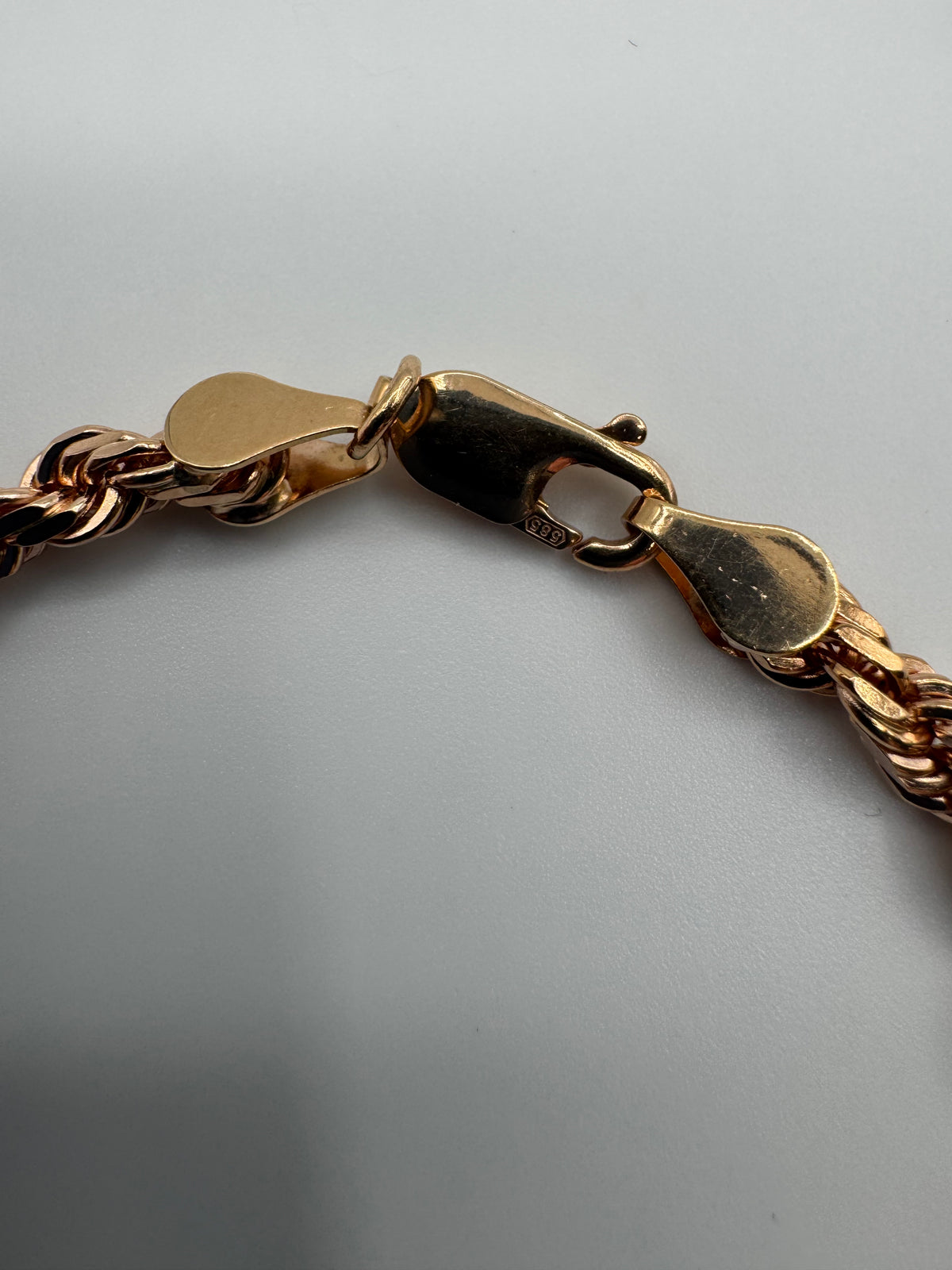 5mm Rope Bracelet 7.5 inch (DIAMOND CUT)