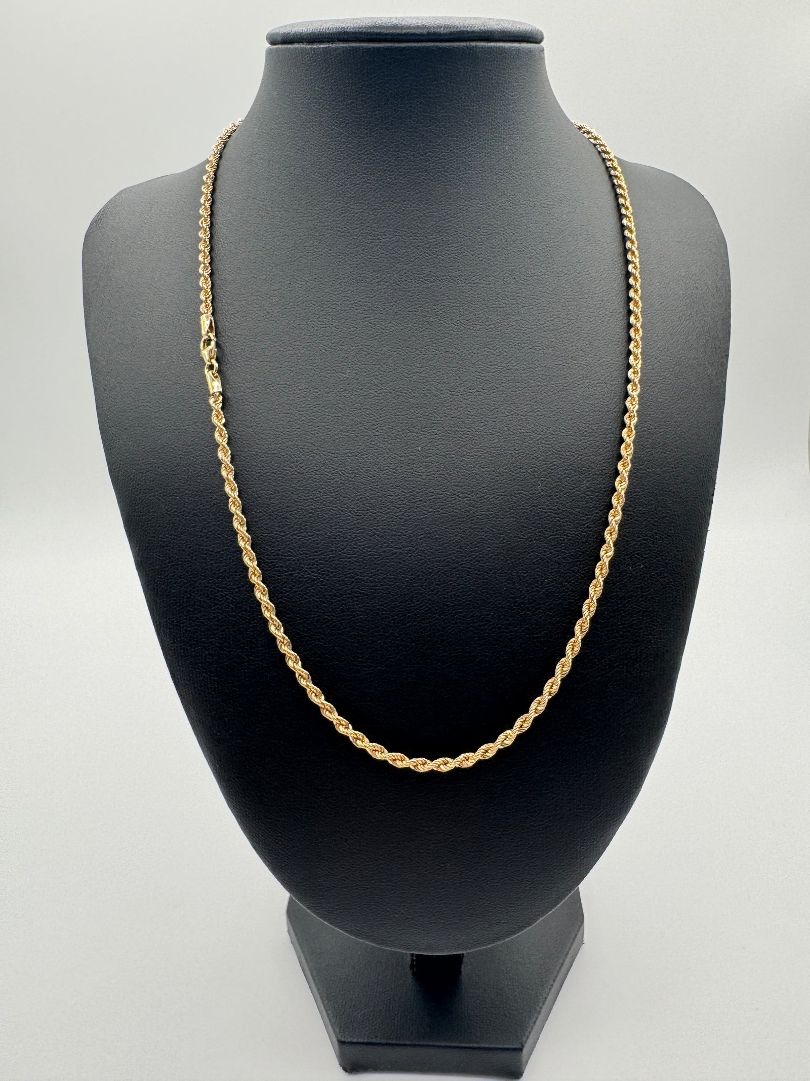 2.5mm Rope Chain 20 inches (DIAMOND CUT)