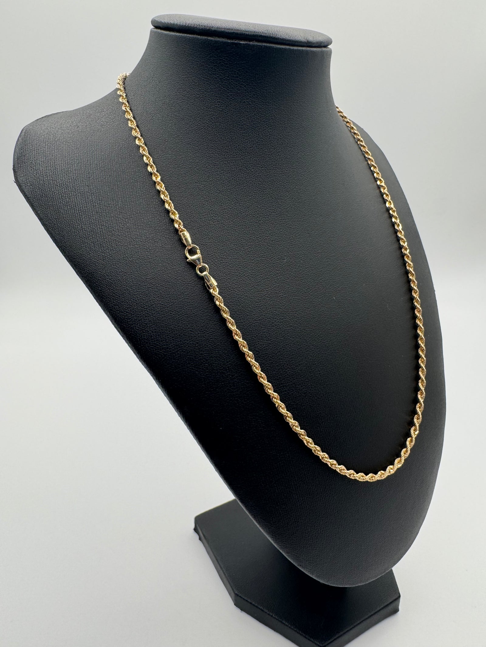 2.5mm Rope Chain 20 inches (DIAMOND CUT)