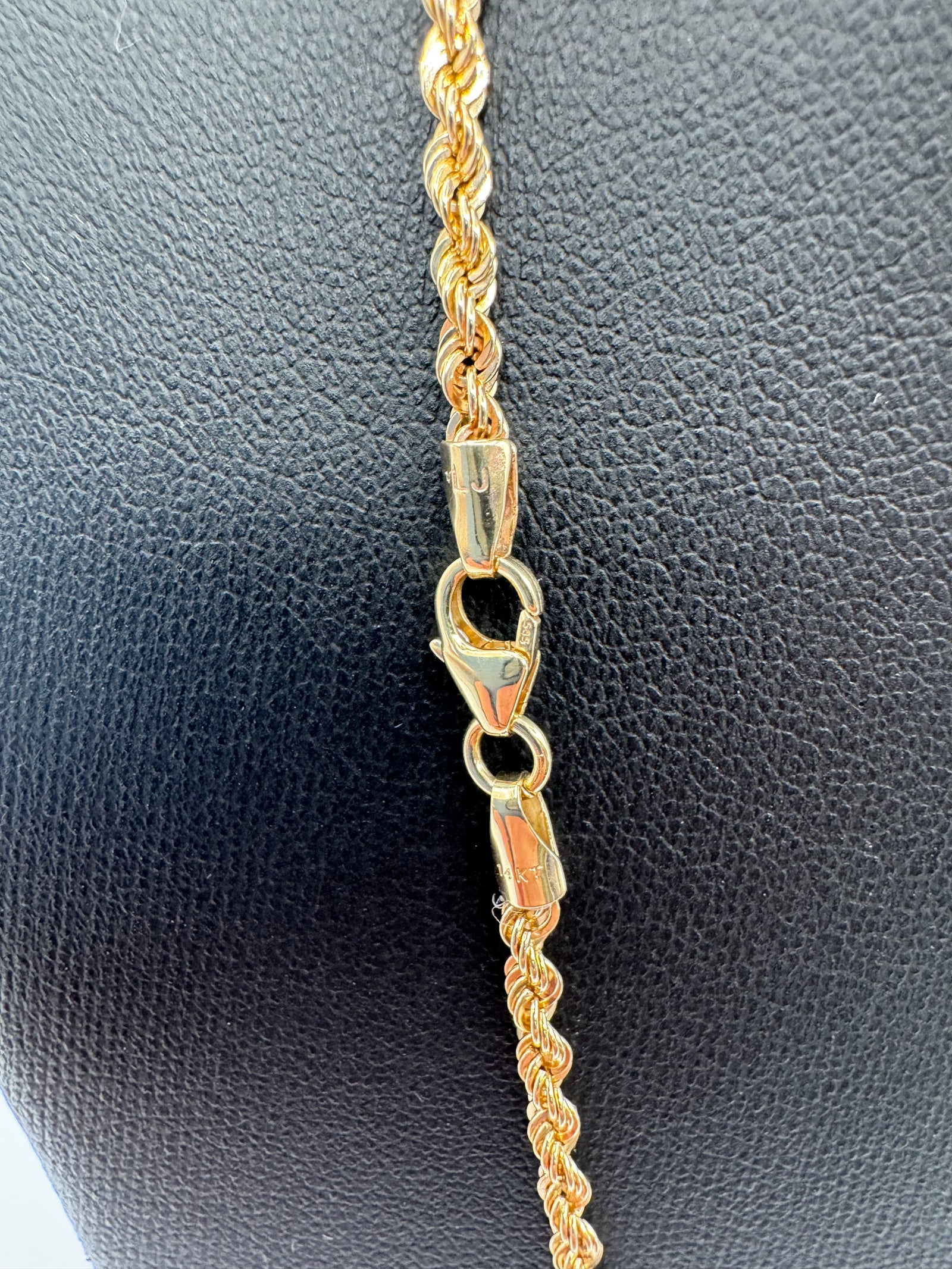 2.5mm Rope Chain 20 inches (DIAMOND CUT)