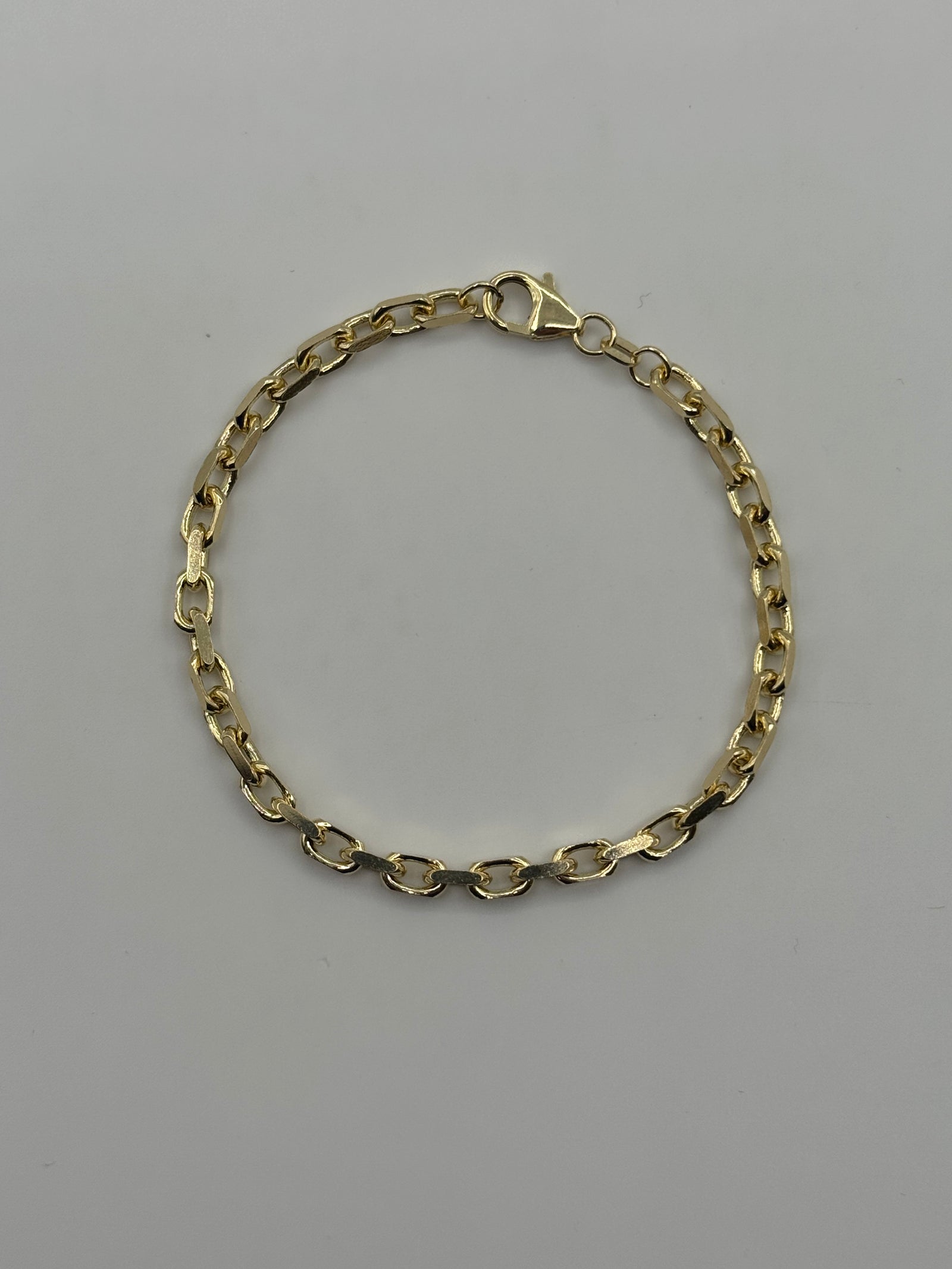 4mm Cable Link Bracelet 8 inches