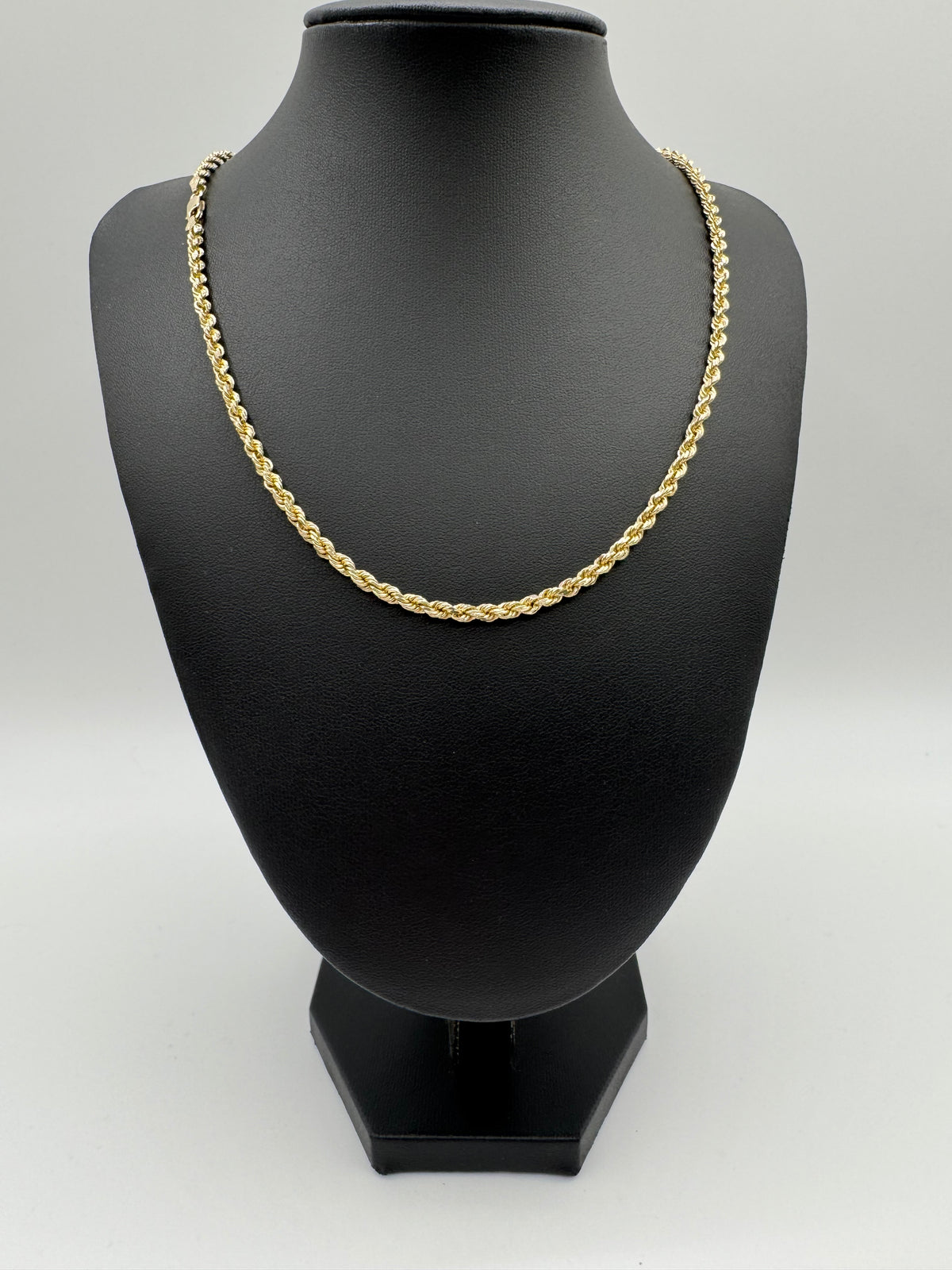 3.5mm Rope Chain 20 inches (DIAMOND CUT)