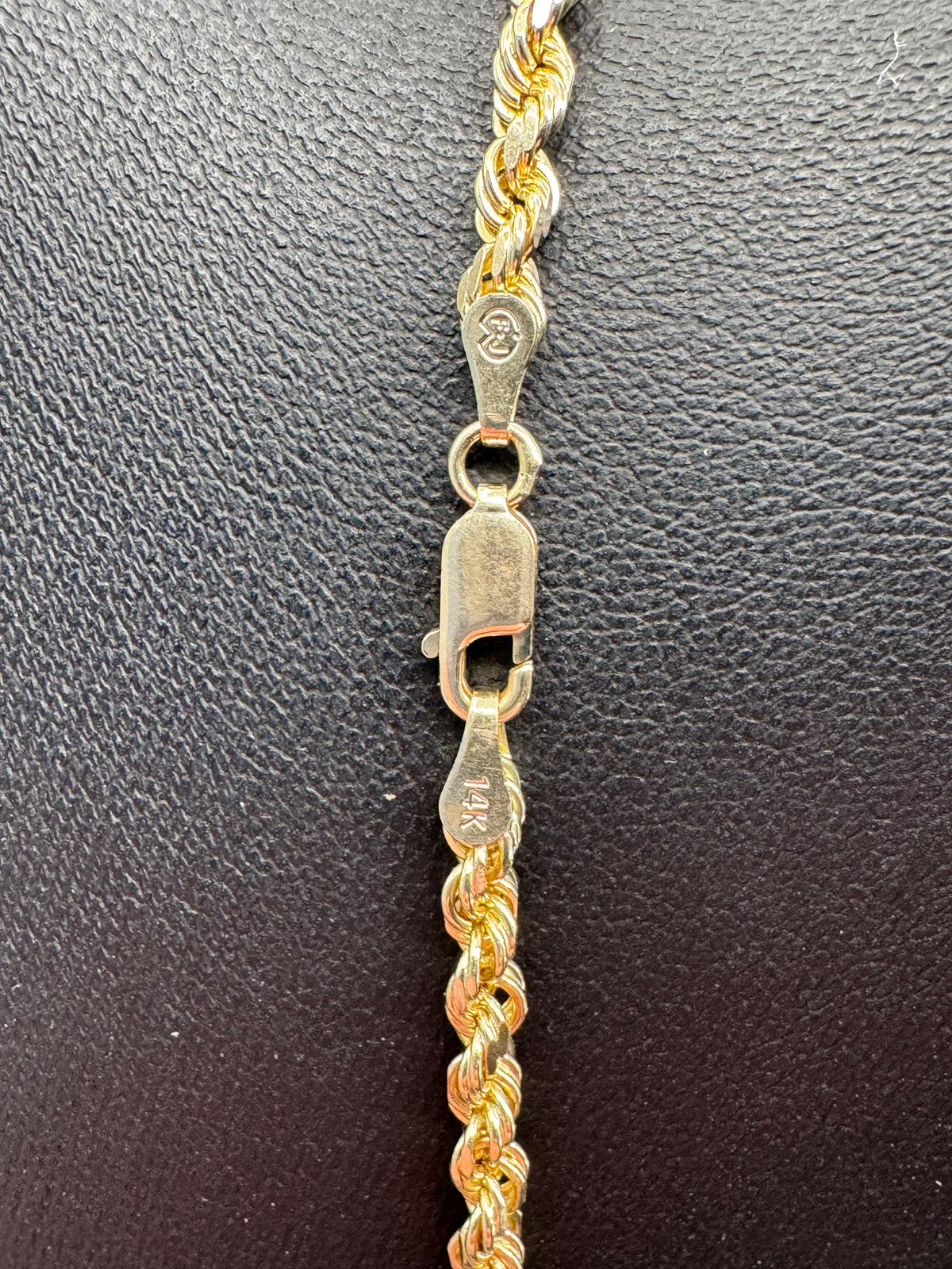 3.5mm Rope Chain 20 inches (DIAMOND CUT)