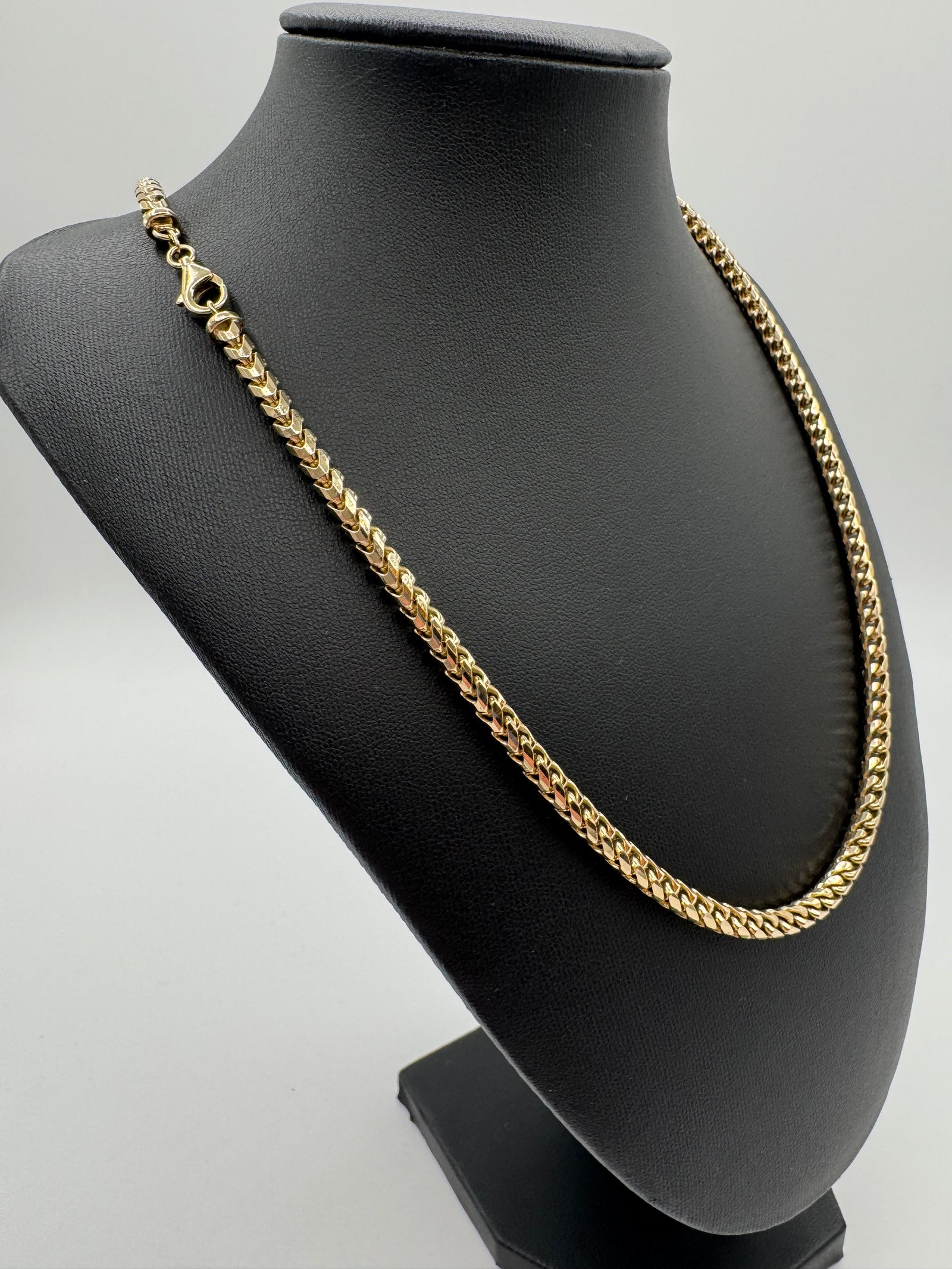 4mm D/C Franco Chain 22 inches (JACOJE STAMPED)