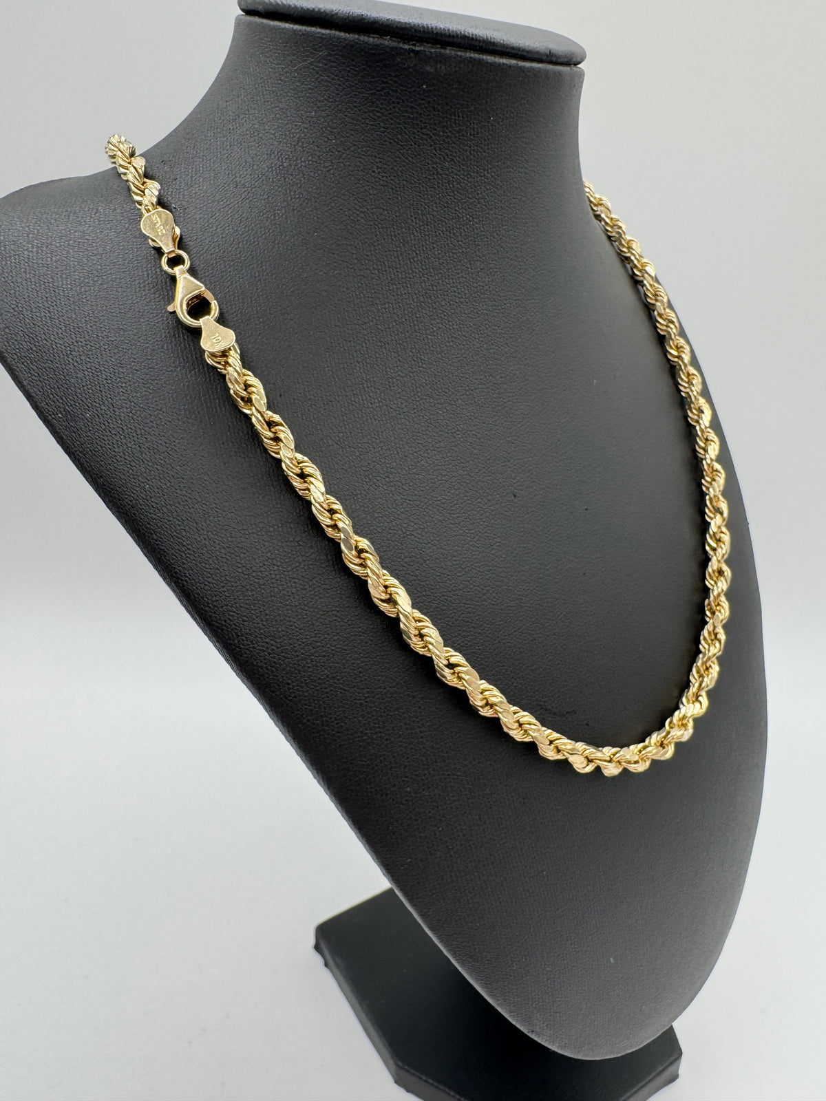 5mm Rope Chain 25 inches (DIAMOND CUT)-HOLLOW