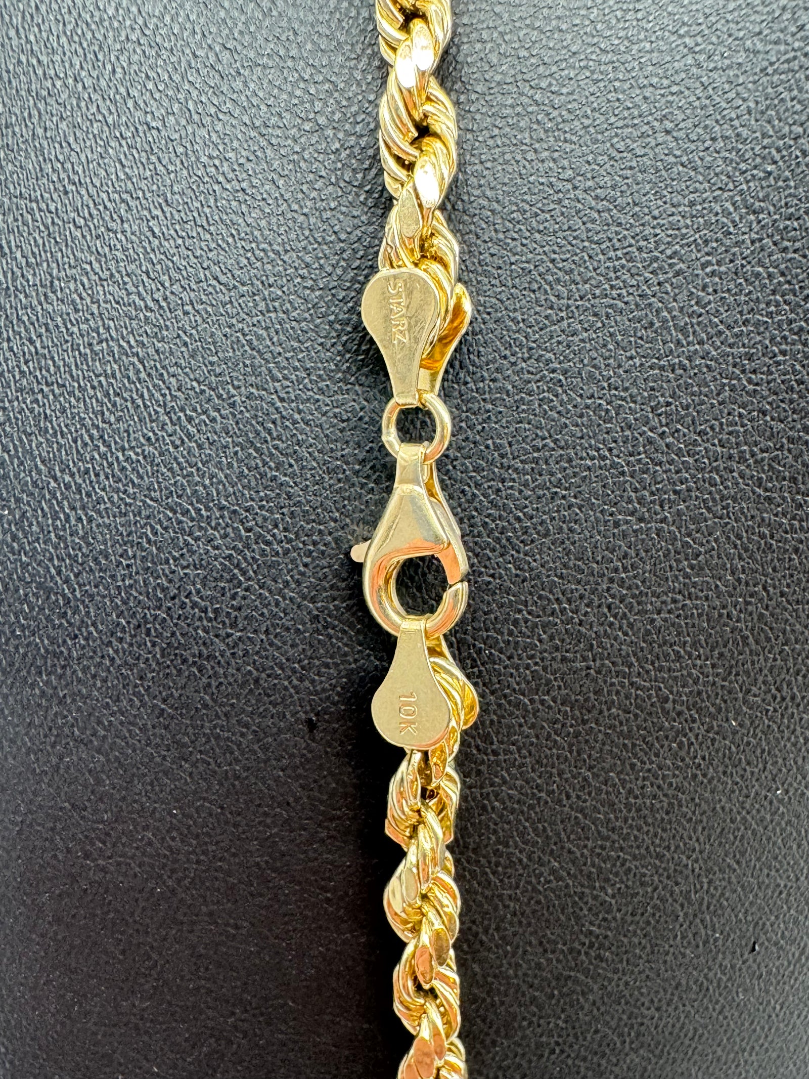 5mm Rope Chain 25 inches (DIAMOND CUT)-HOLLOW