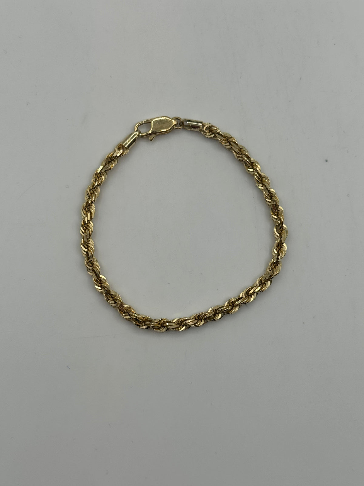 4mm Cali Rope Bracelet 7 inch (DIAMOND CUT)