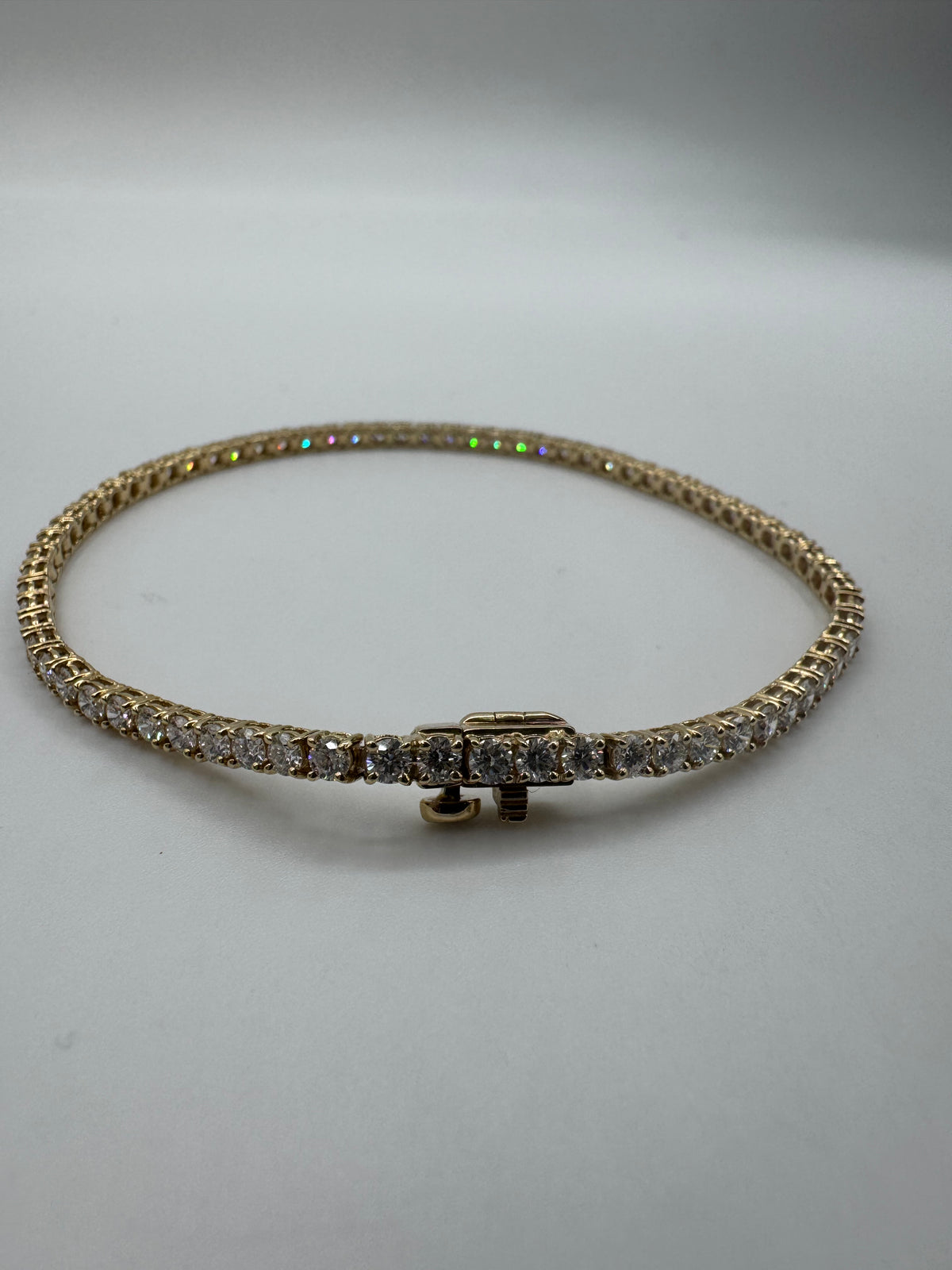 2.5MM Diamond Tennis Bracelet 8 inches (JACOJE OVERSTOCK)