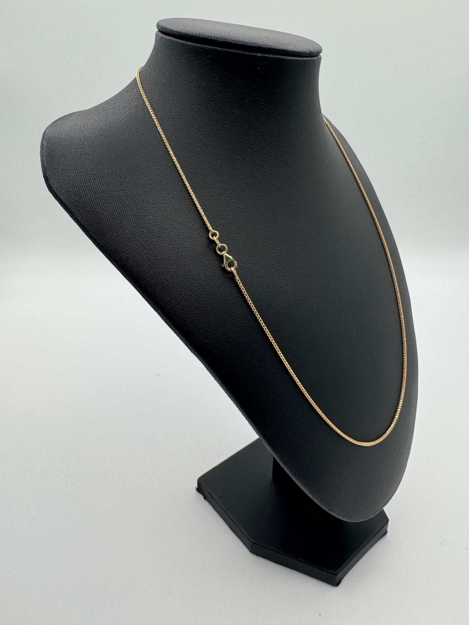 1mm Franco Chain 20 inches (DIAMOND CUT) (JACOJE STAMPED)-OVERSTOCK