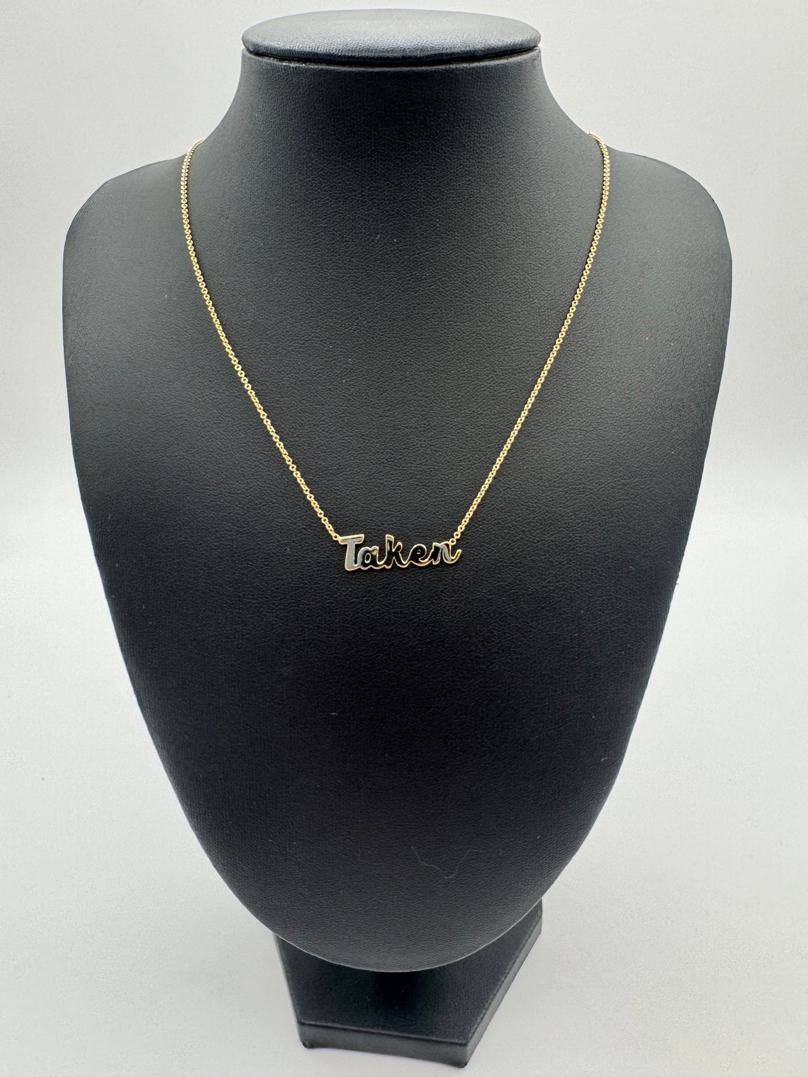 Jacoje Taken with Rolo Chain 18 inches-OVERSTOCK