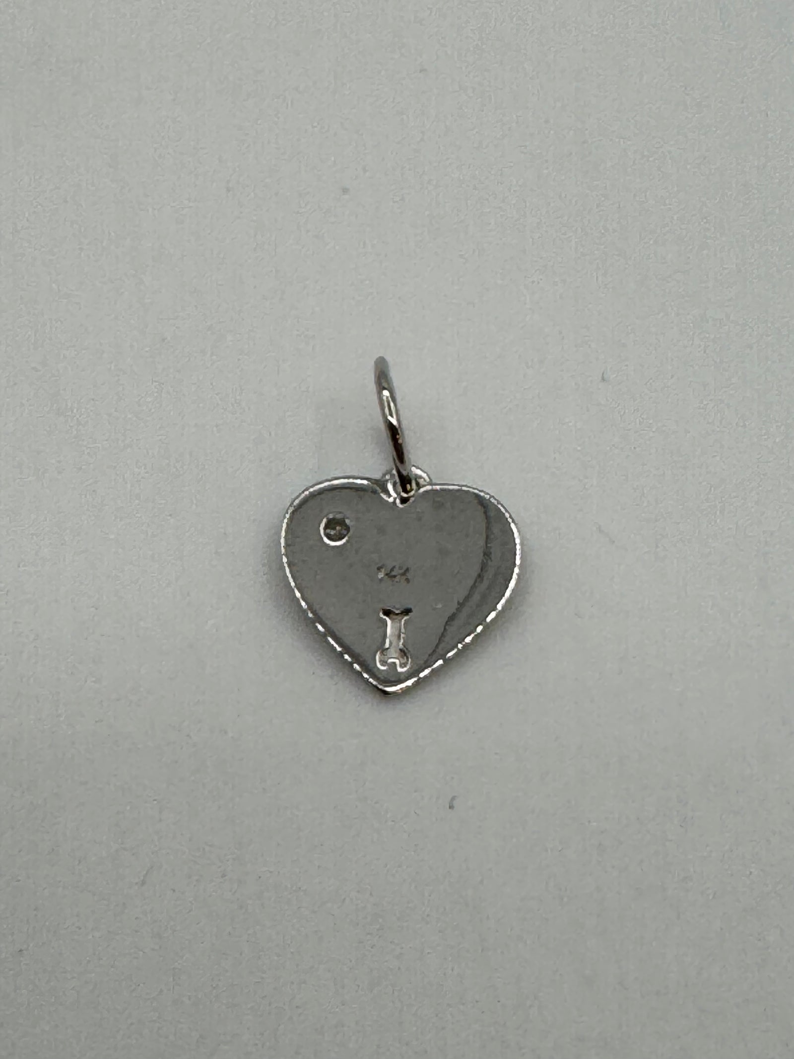 Jacoje Heart Charm (DIAMOND)-1/2 inch-JACOJE OVERSTOCK