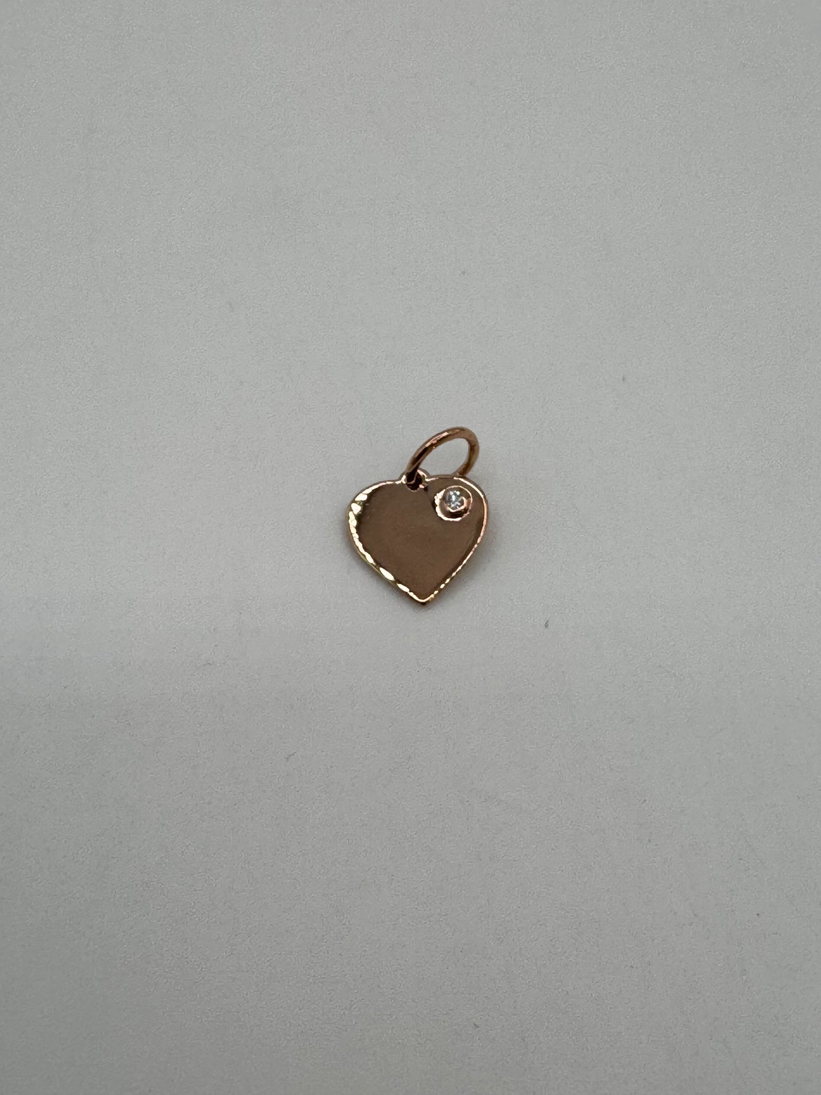 Jacoje Heart Charm (DIAMOND)-1/2 inch-JACOJE OVERSTOCK