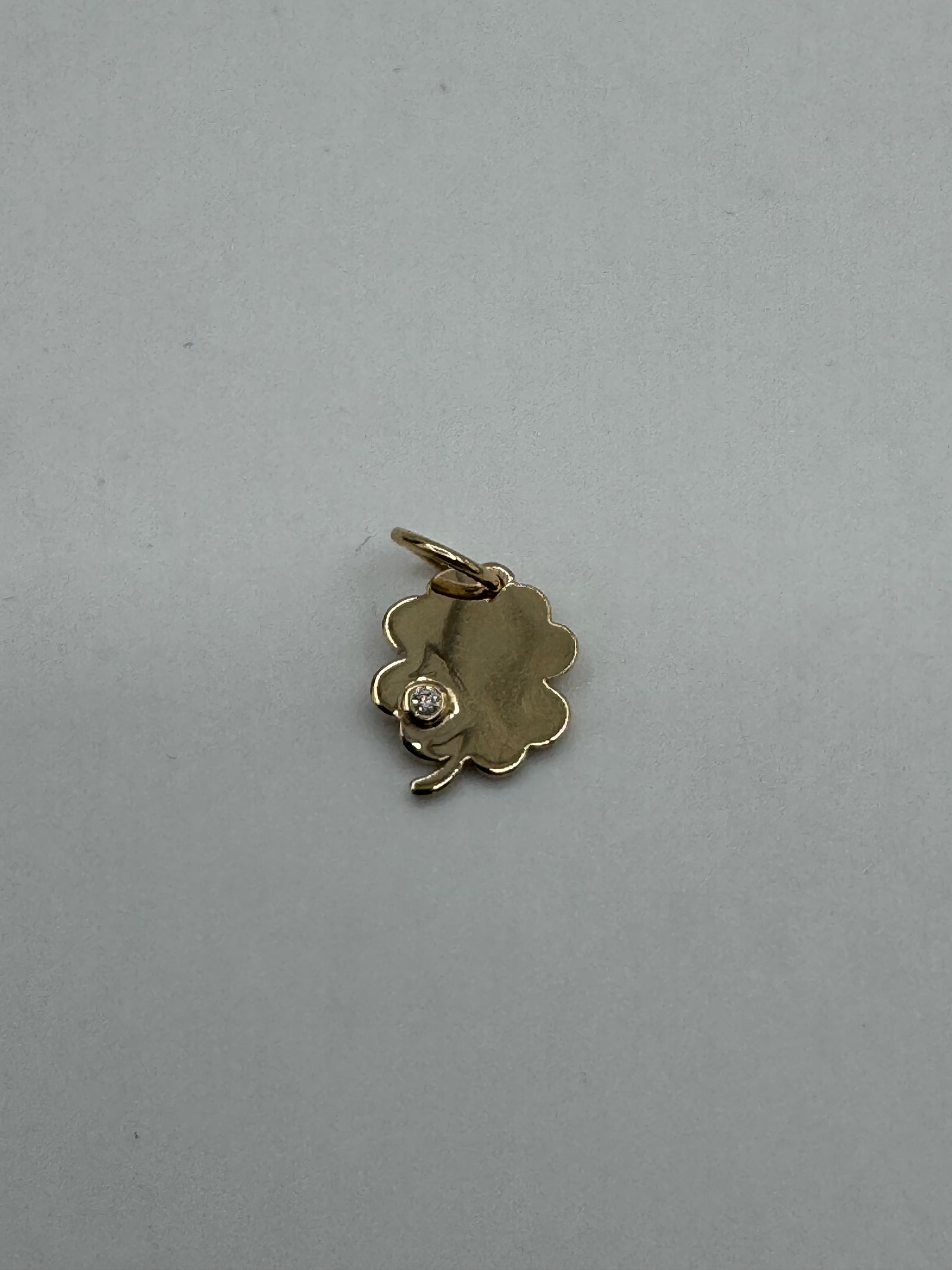 Jacoje Clover Charm (DIAMOND)-1/2 inch-JACOJE OVERSTOCK