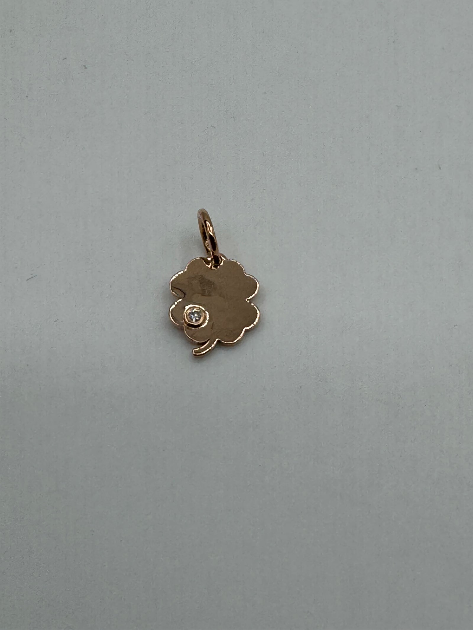 Jacoje Clover Charm (DIAMOND)-1/2 inch-JACOJE OVERSTOCK
