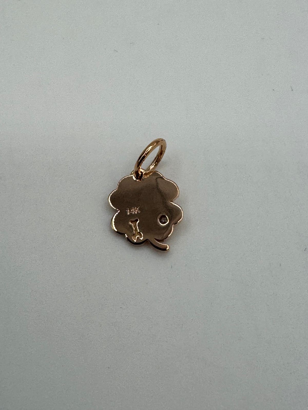 Jacoje Clover Charm (DIAMOND)-1/2 inch-JACOJE OVERSTOCK