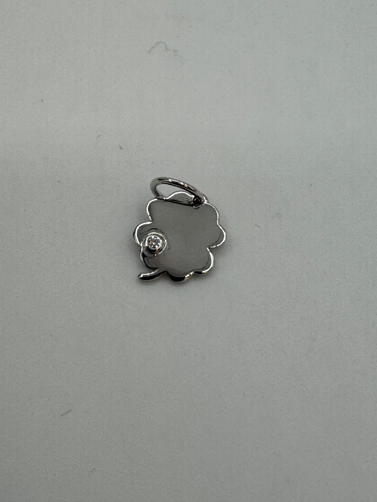 Jacoje Clover Charm (DIAMOND)-1/2 inch-JACOJE OVERSTOCK