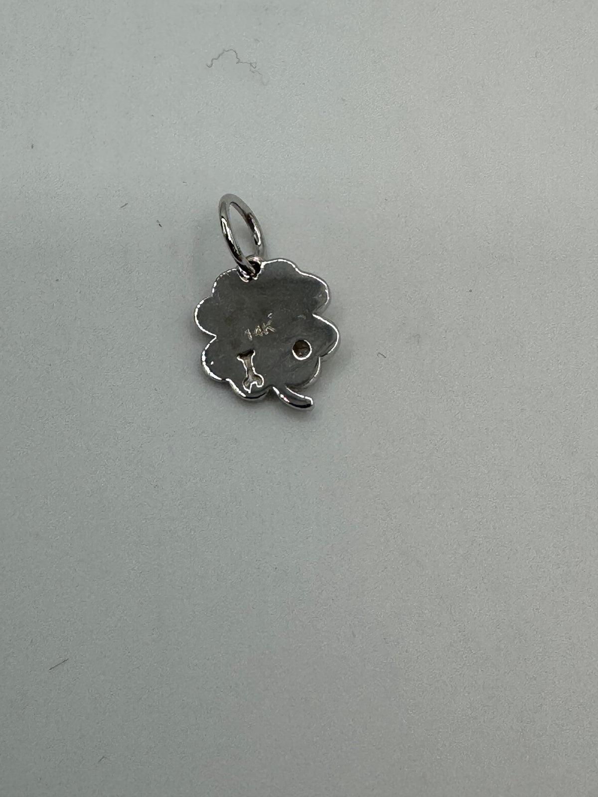 Jacoje Clover Charm (DIAMOND)-1/2 inch-JACOJE OVERSTOCK