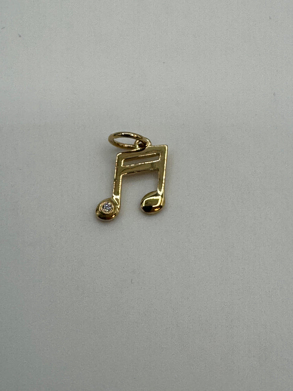 Jacoje Music Note Charm (DIAMOND)-1/2 inch-JACOJE OVERSTOCK