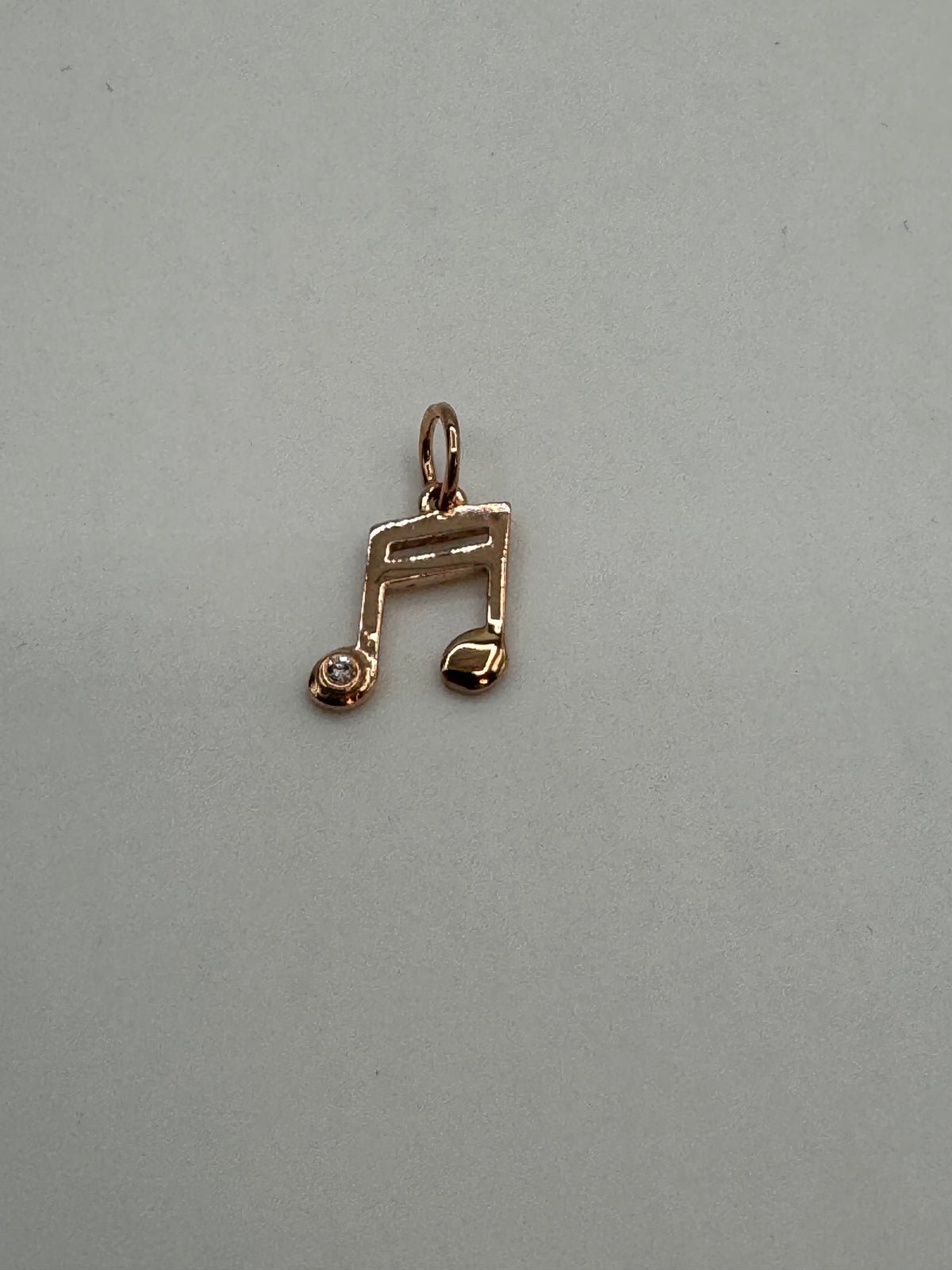 Jacoje Music Note Charm (DIAMOND)-1/2 inch-JACOJE OVERSTOCK