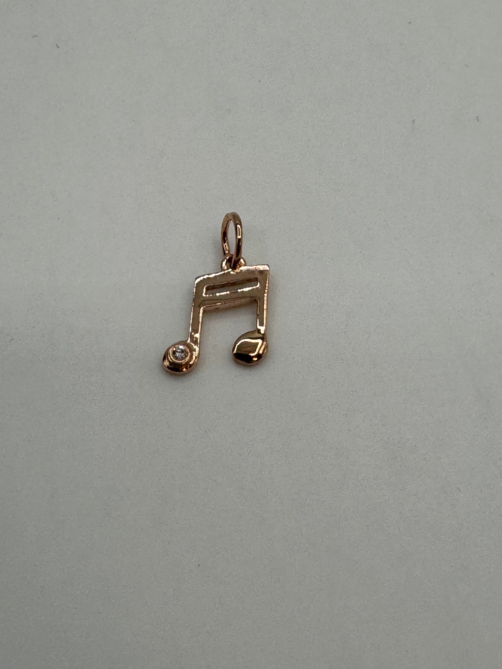 Jacoje Music Note Charm (DIAMOND)-1/2 inch-JACOJE OVERSTOCK
